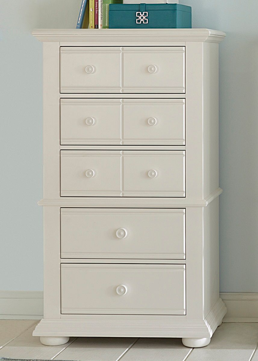 Liberty Furniture Summer House Lingerie Chest in Oyster White - Luxury Home Furniture (MI)