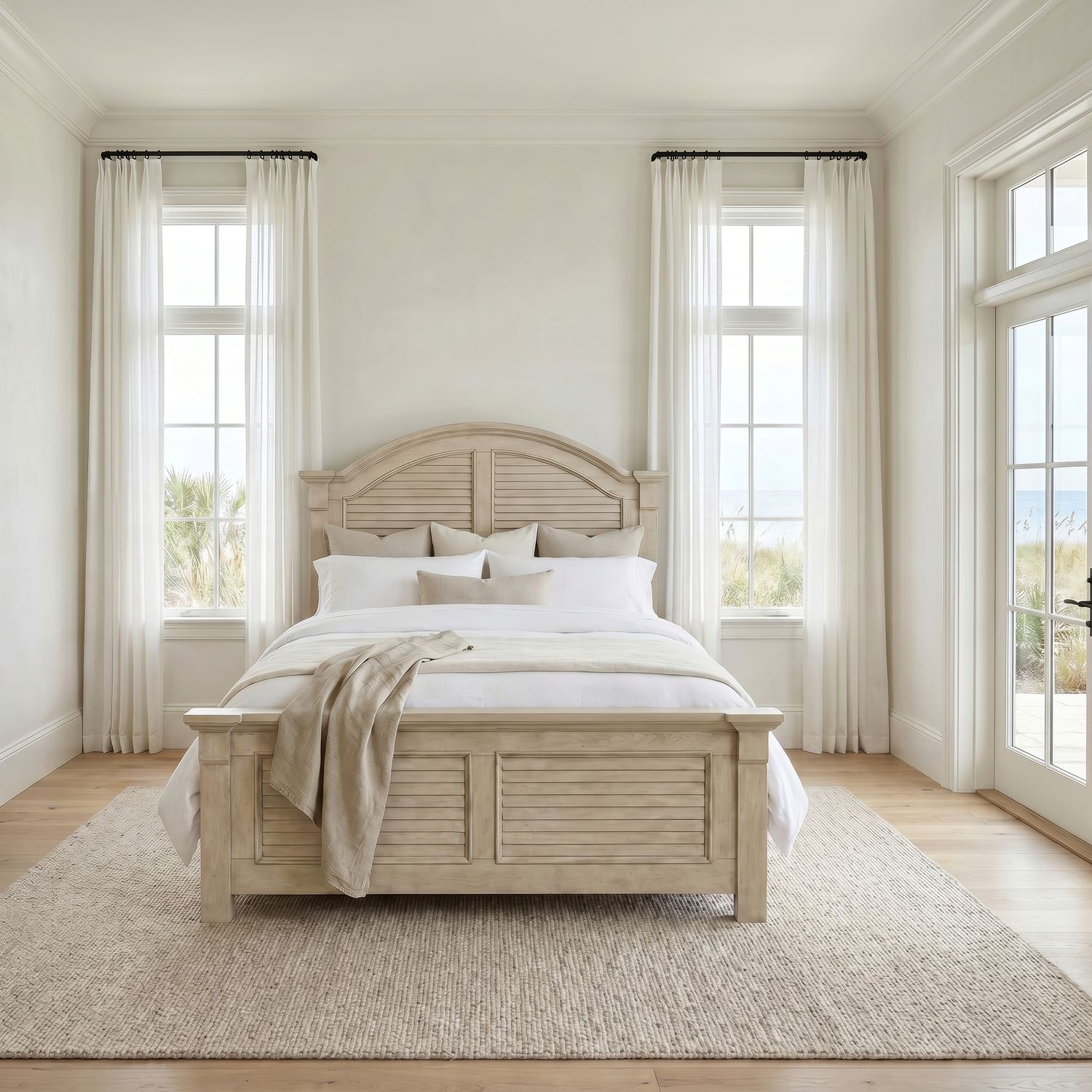 Summer House Queen Panel Bed image