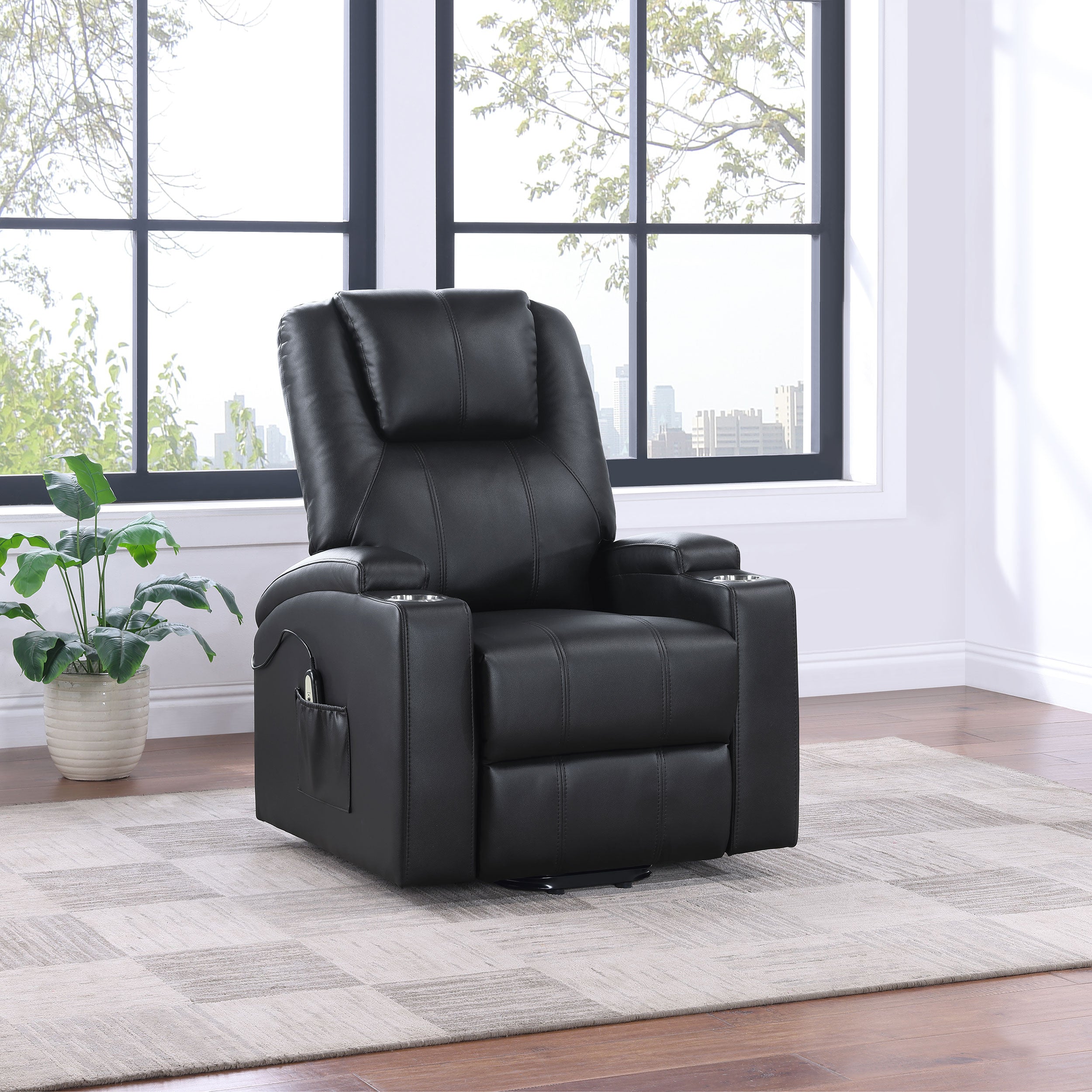 Armstrong Power Lift Massage Recliner - Luxury Home Furniture (MI)