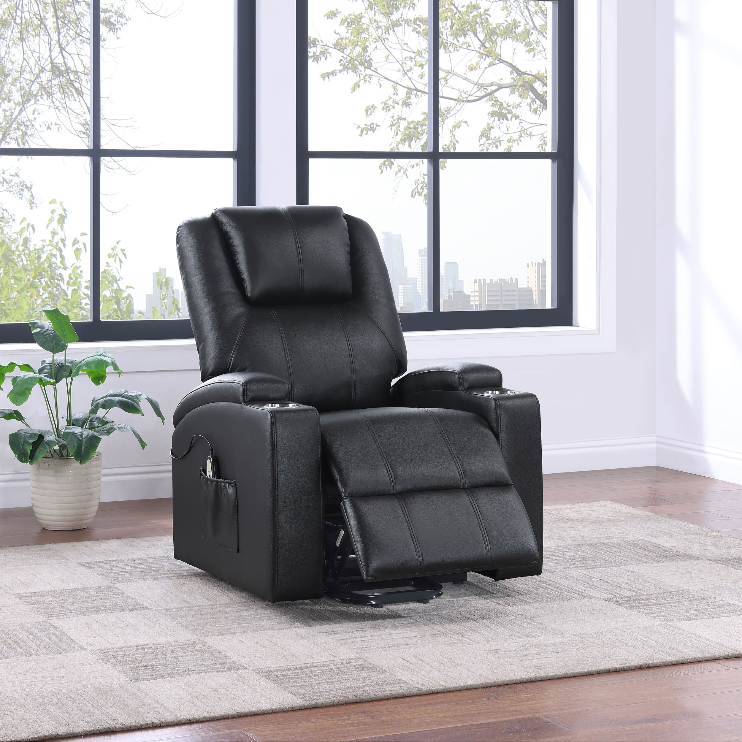 Armstrong Power Lift Massage Recliner - Luxury Home Furniture (MI)