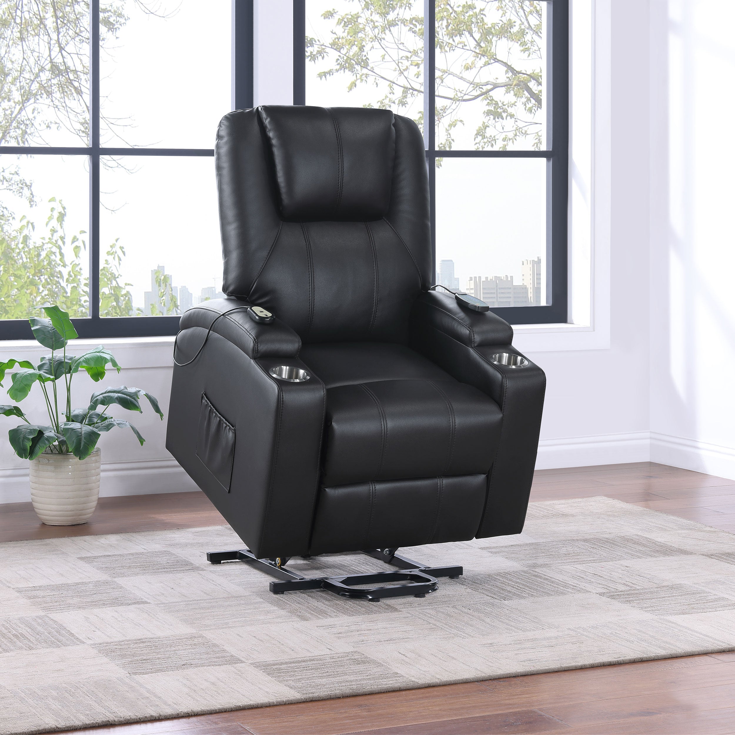 Armstrong Power Lift Massage Recliner - Luxury Home Furniture (MI)