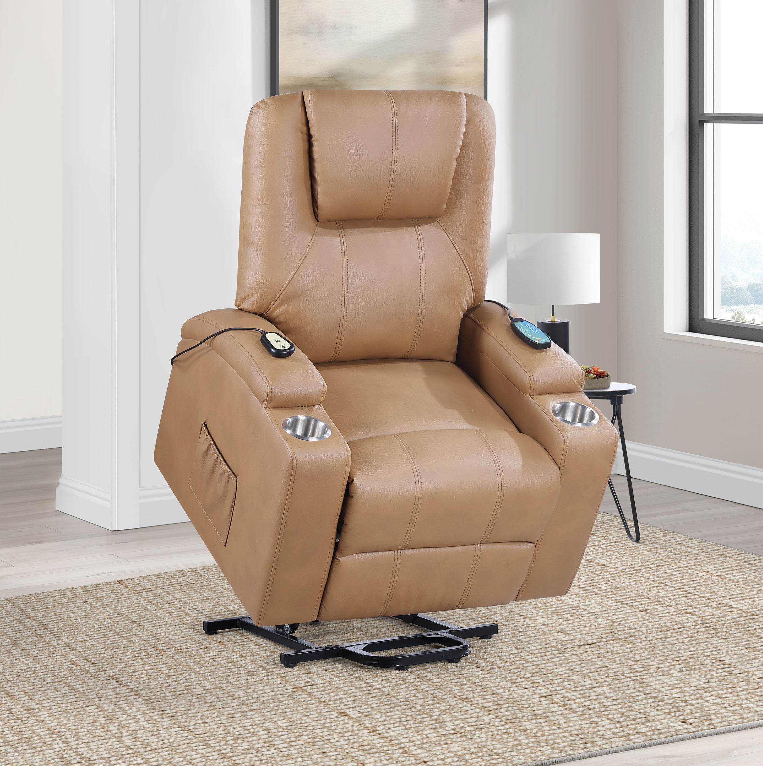 Armstrong Power Lift Massage Recliner - Luxury Home Furniture (MI)