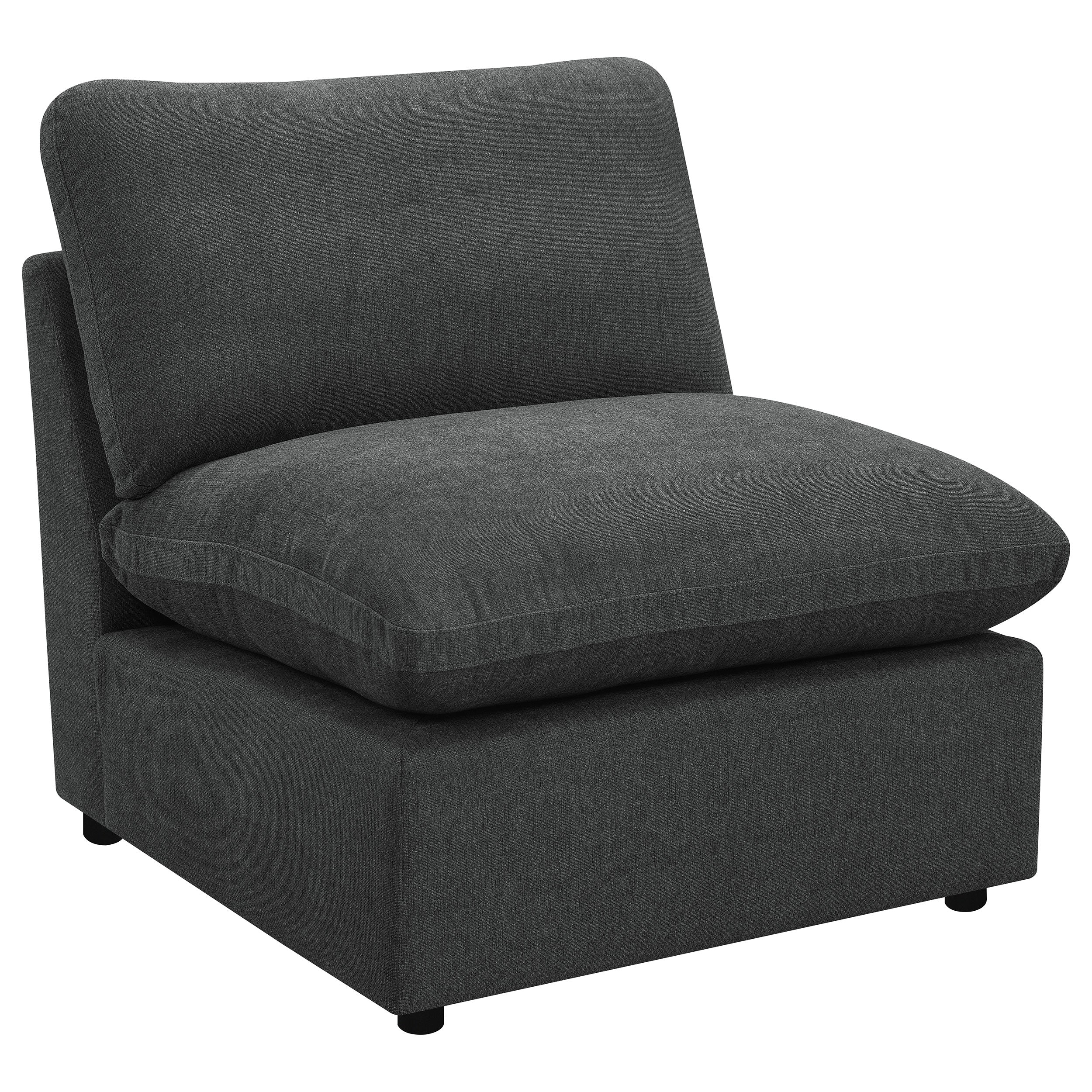 Collins Armless Chair - Luxury Home Furniture (MI)