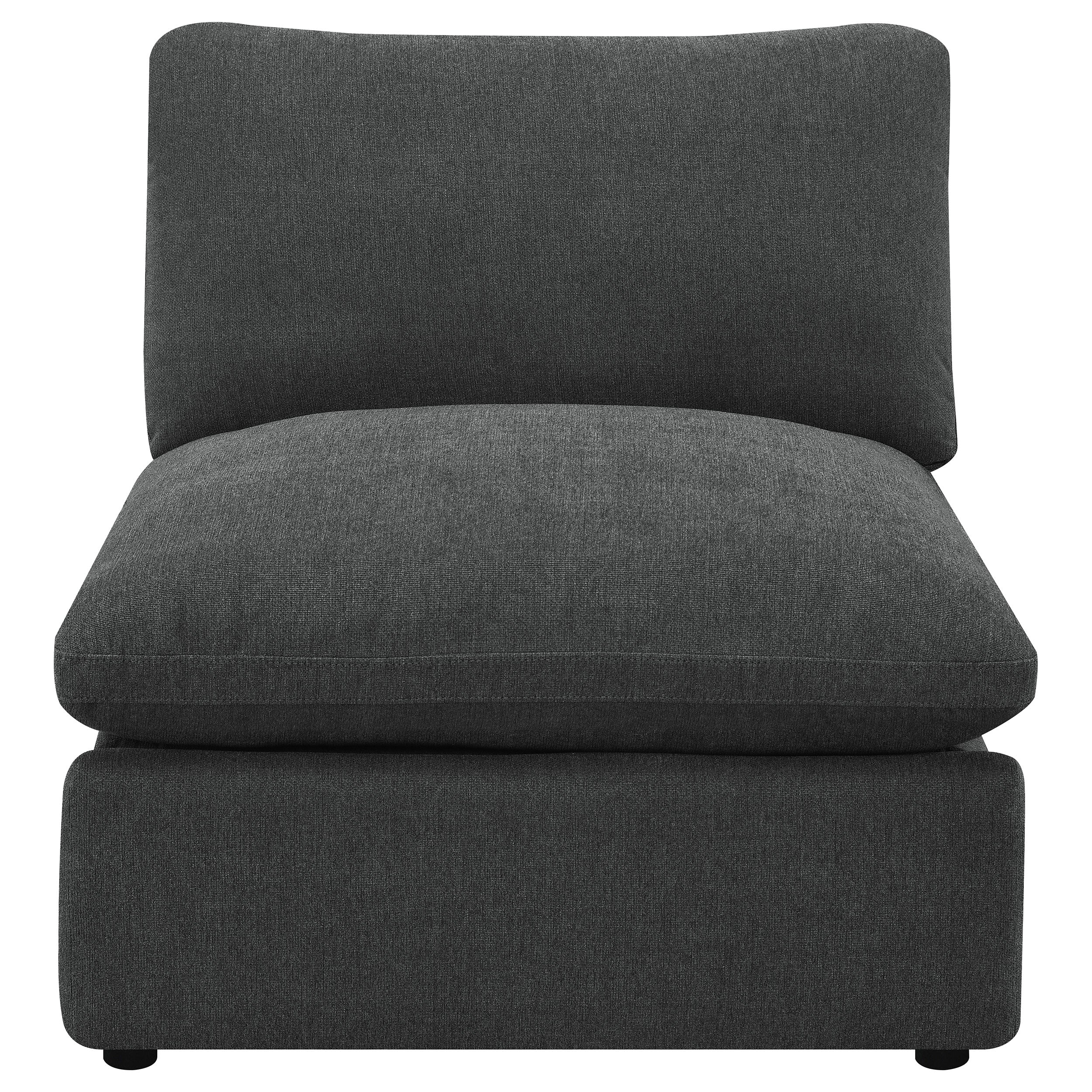 Collins Armless Chair - Luxury Home Furniture (MI)