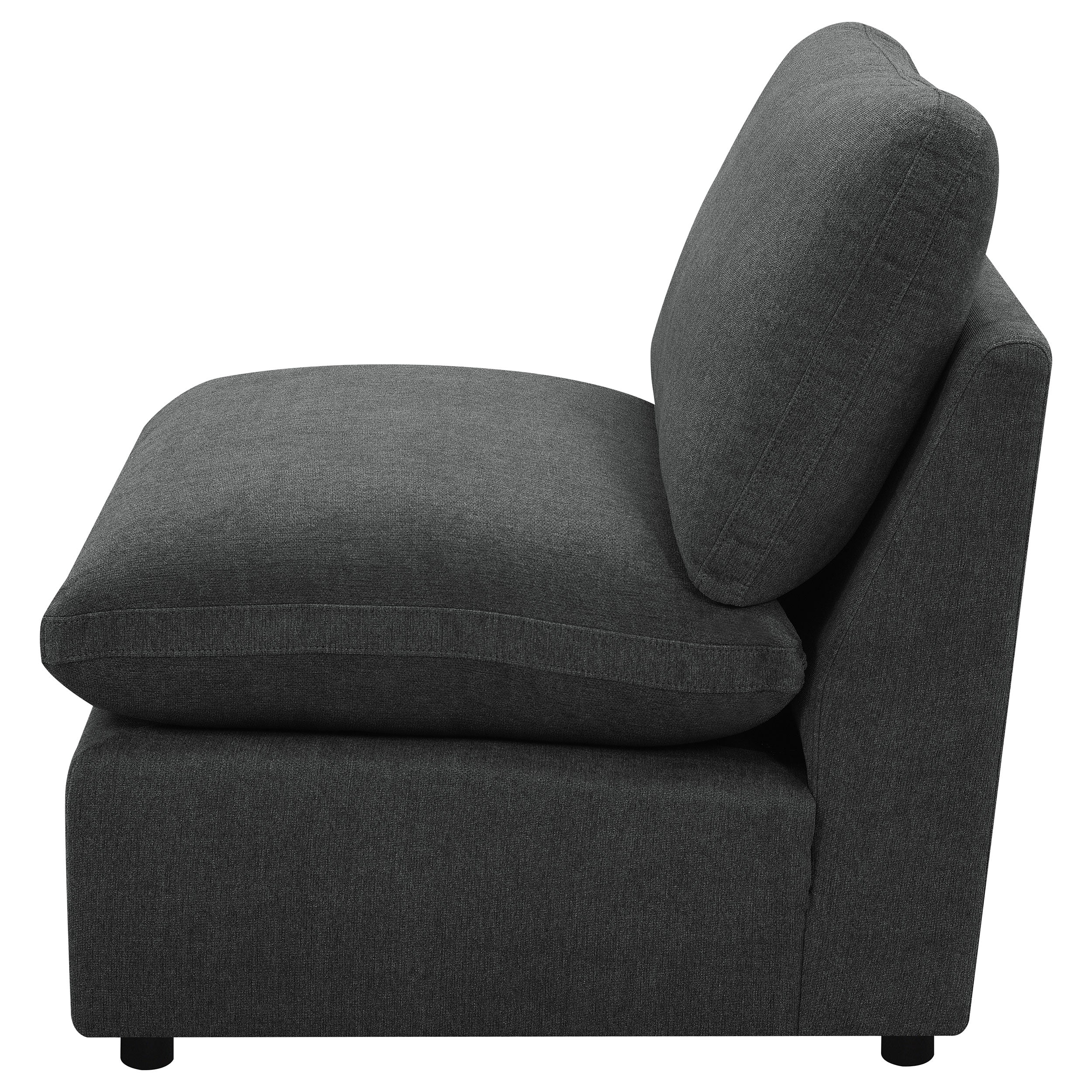 Collins Armless Chair - Luxury Home Furniture (MI)