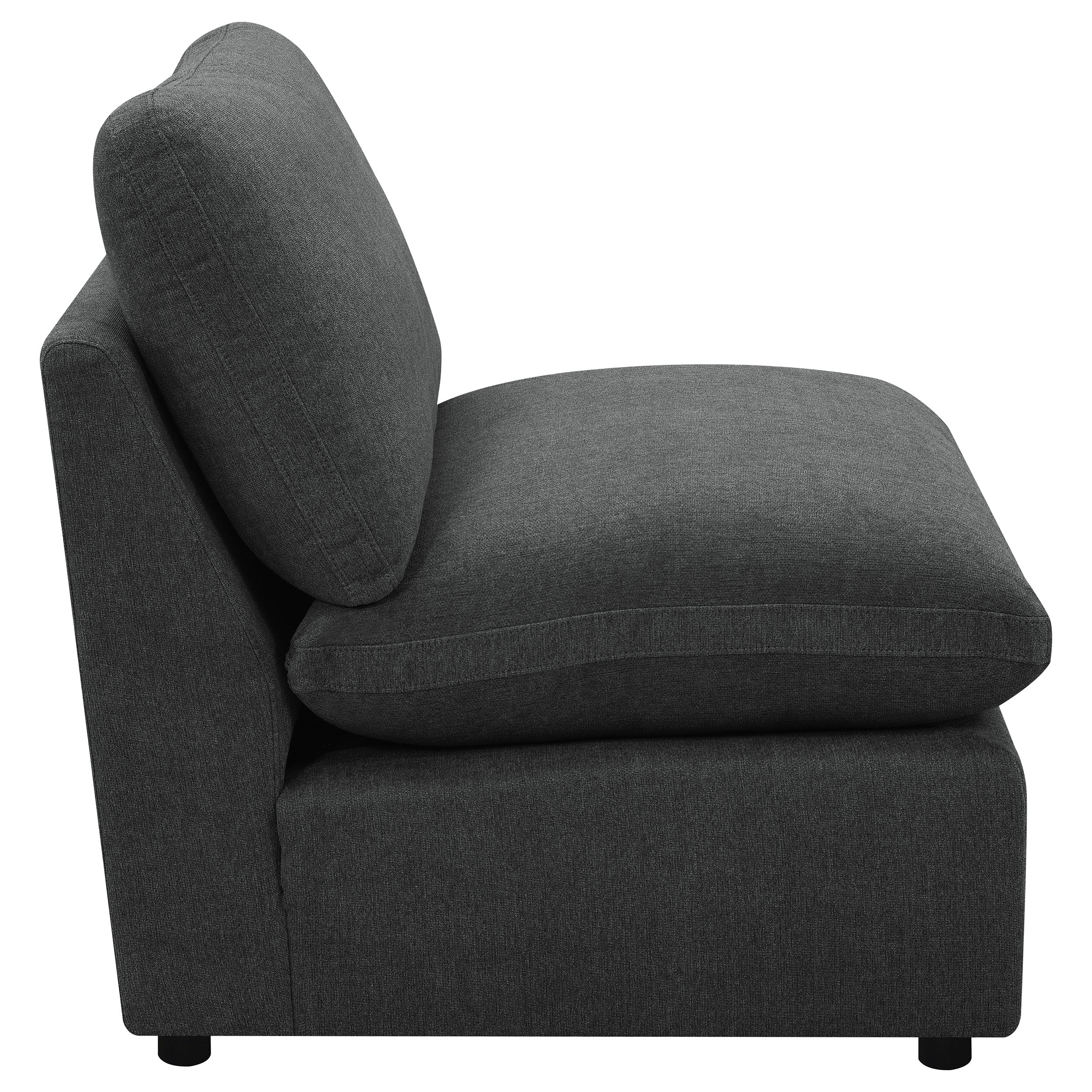 Collins Armless Chair - Luxury Home Furniture (MI)