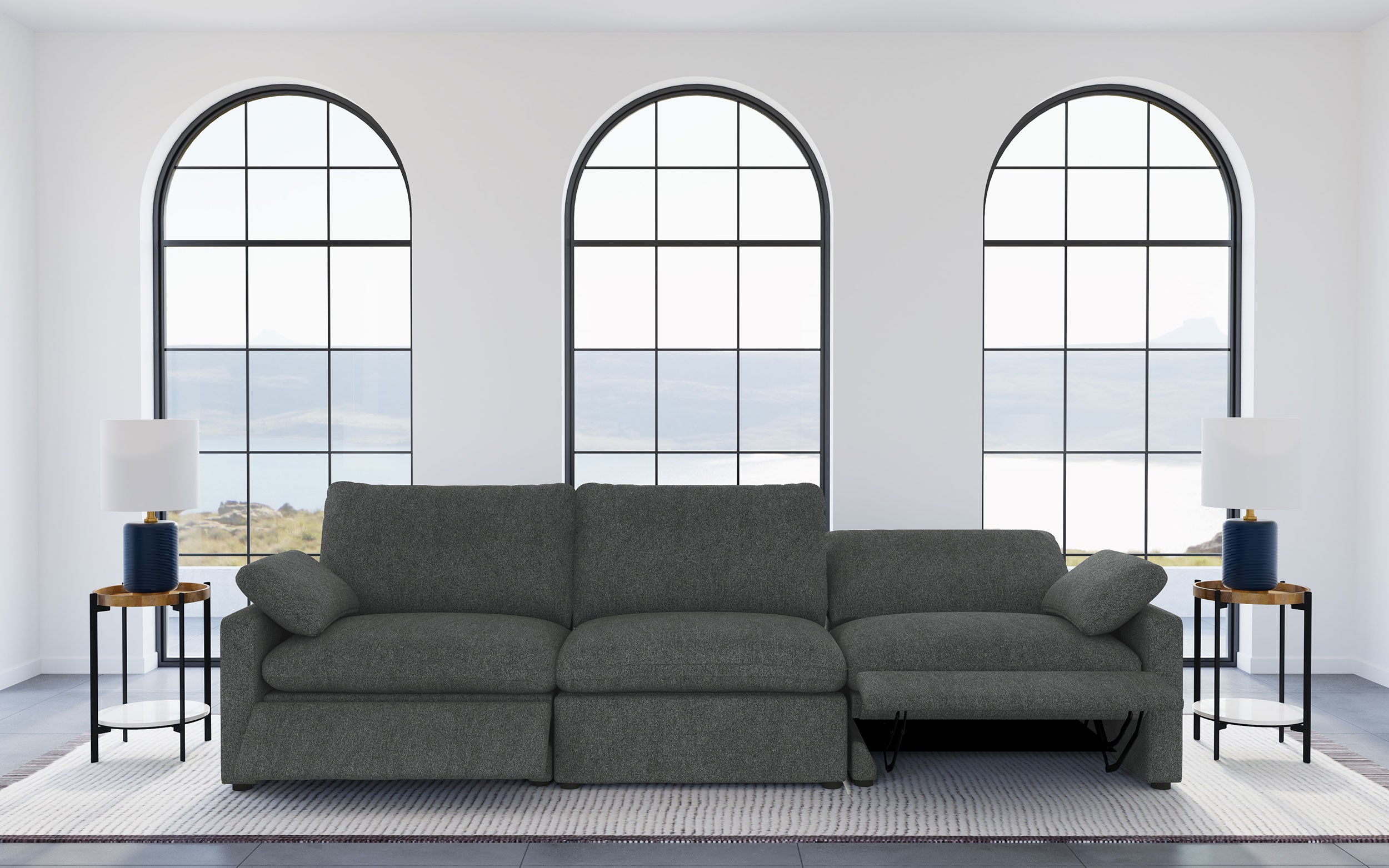 Collins Power Reclining Sofa - Luxury Home Furniture (MI)