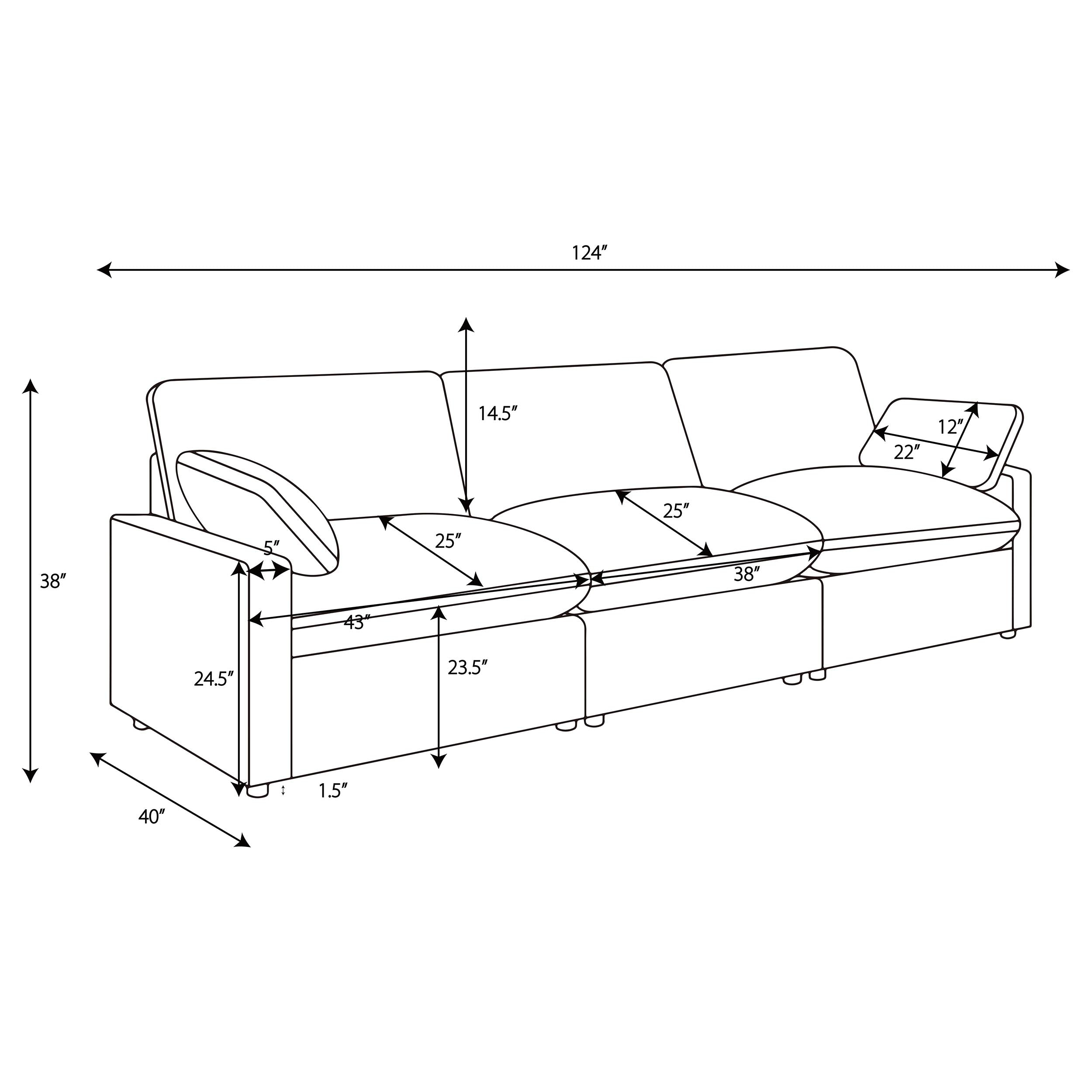 Collins Power Reclining Sofa - Luxury Home Furniture (MI)