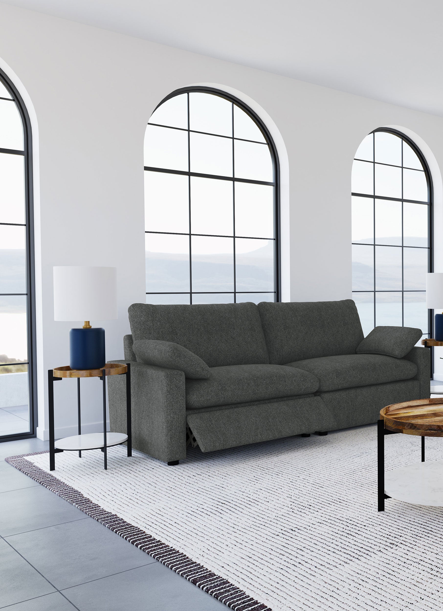 Collins Power Reclining Loveseat - Luxury Home Furniture (MI)