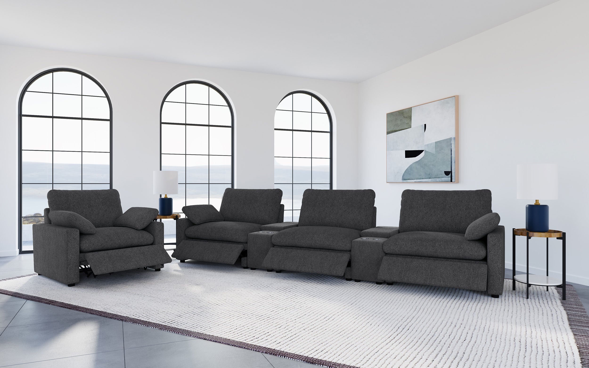 Collins Power Recliners - Luxury Home Furniture (MI)