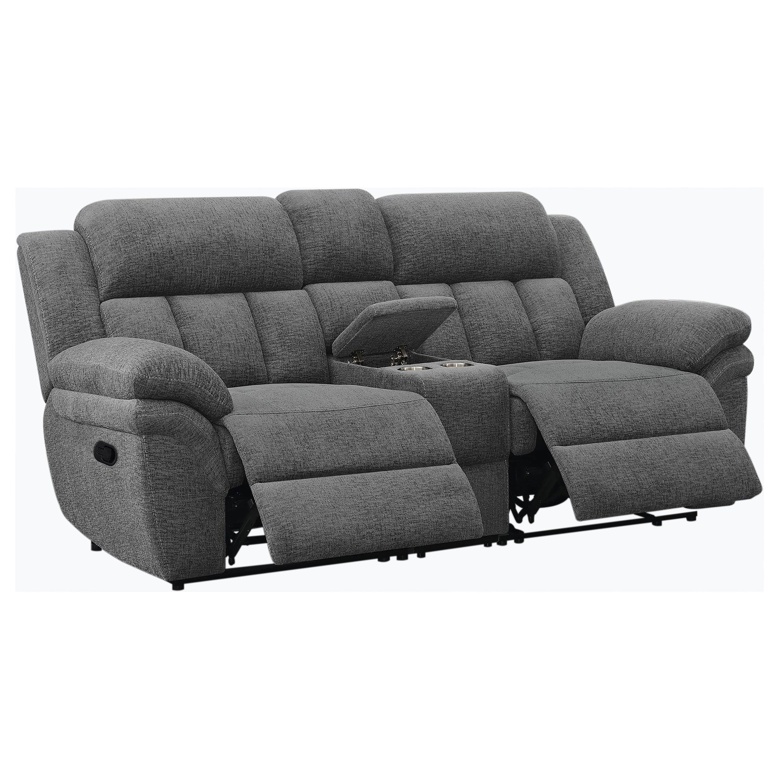 Bahrain Reclining Loveseat - Luxury Home Furniture (MI)