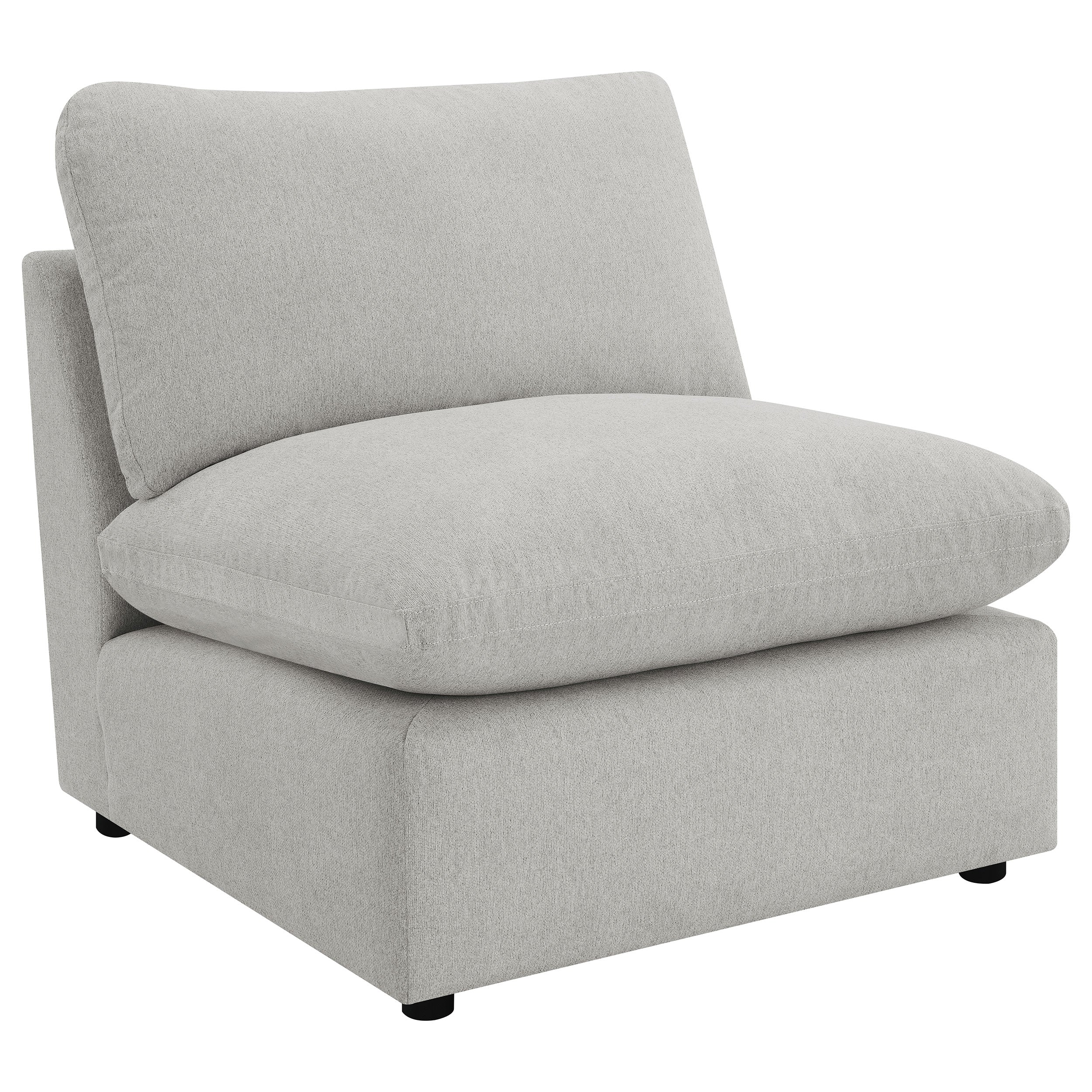 Collins Armless Chair - Luxury Home Furniture (MI)