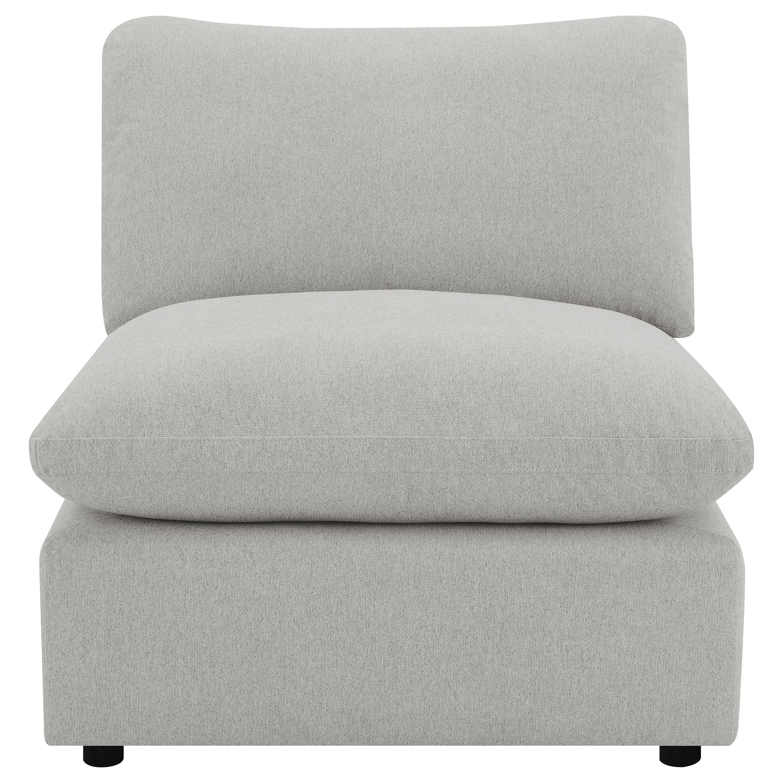 Collins Armless Chair - Luxury Home Furniture (MI)