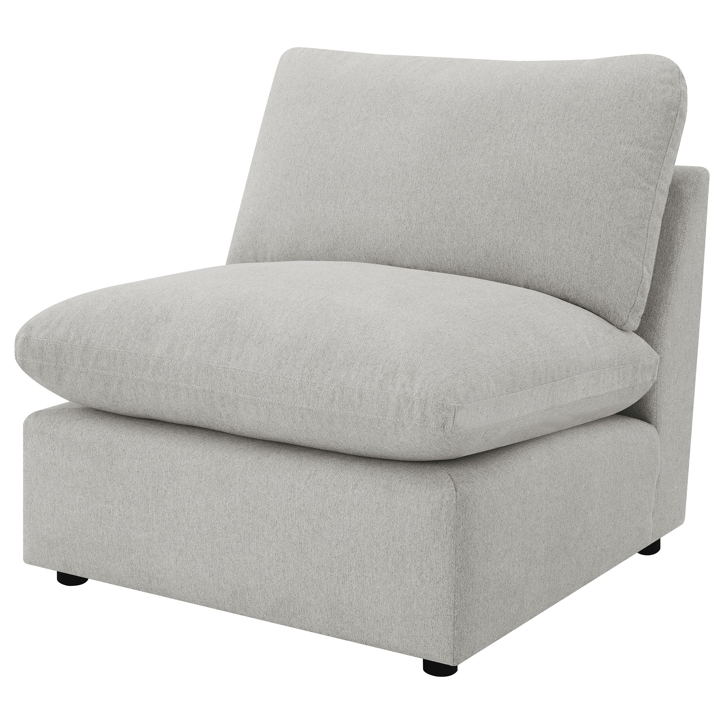 Collins Armless Chair - Luxury Home Furniture (MI)