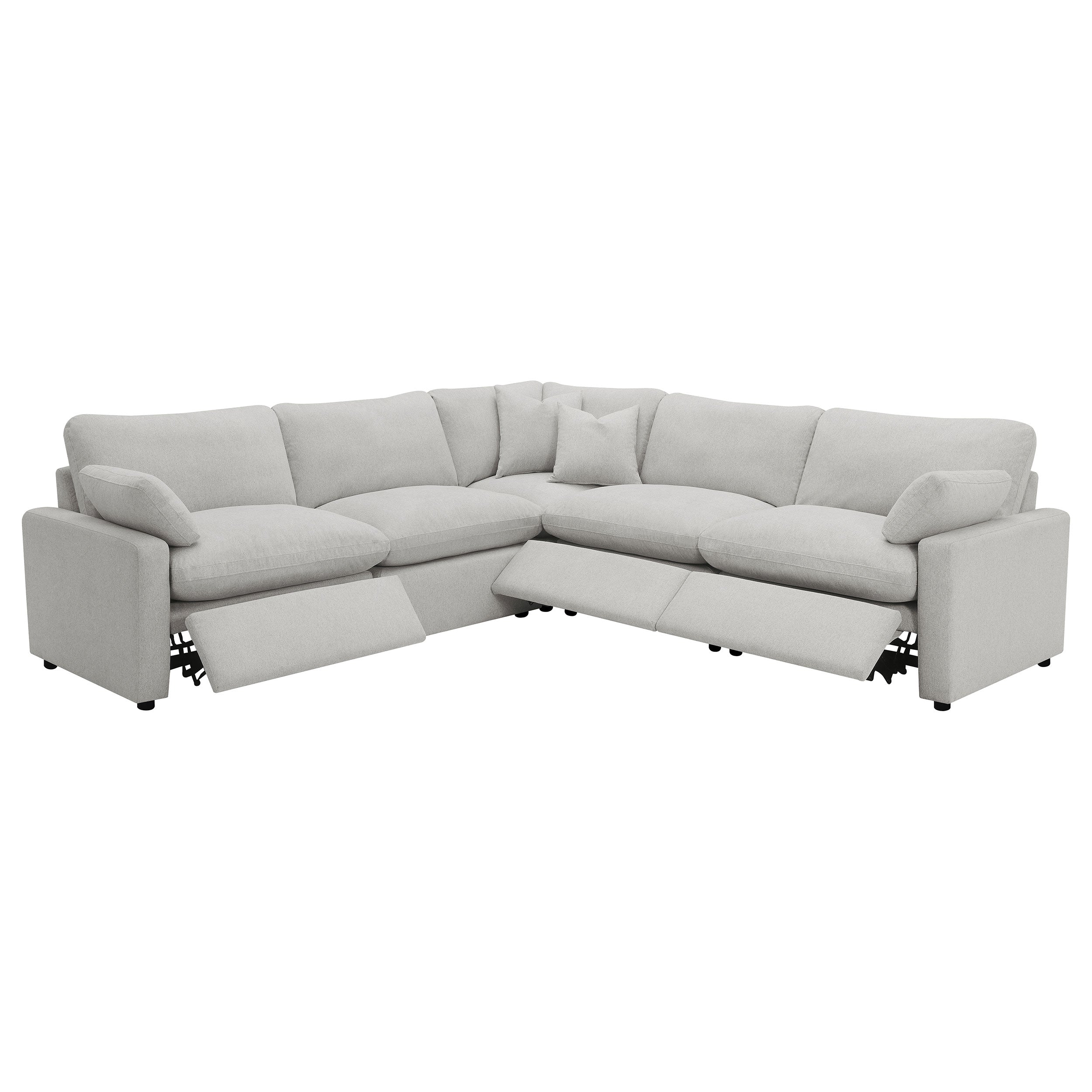 Collins Reclining Sectionals Upholstered - Luxury Home Furniture (MI)