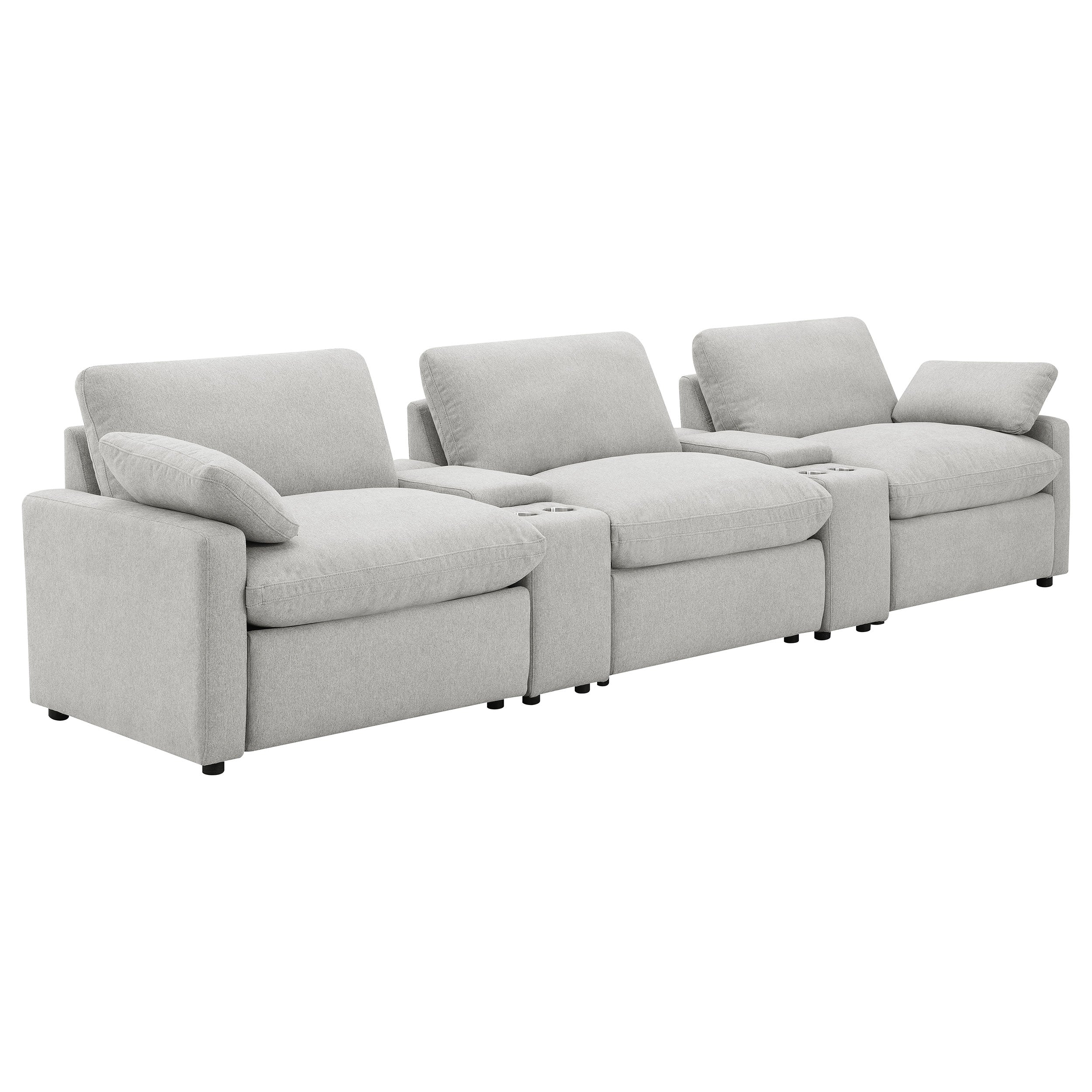 Collins Power Home Theater Seating - Luxury Home Furniture (MI)