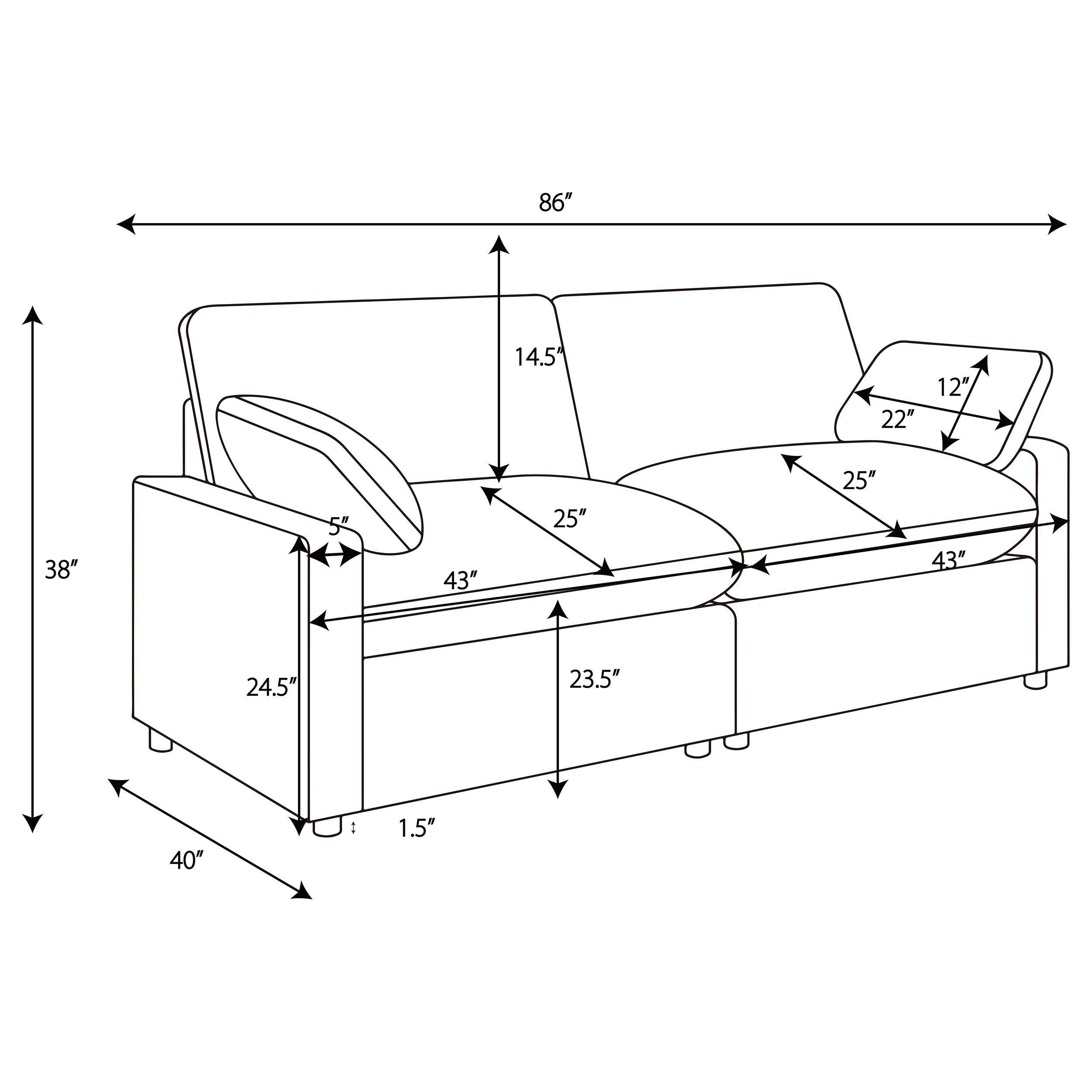 Collins Power Reclining Loveseat - Luxury Home Furniture (MI)