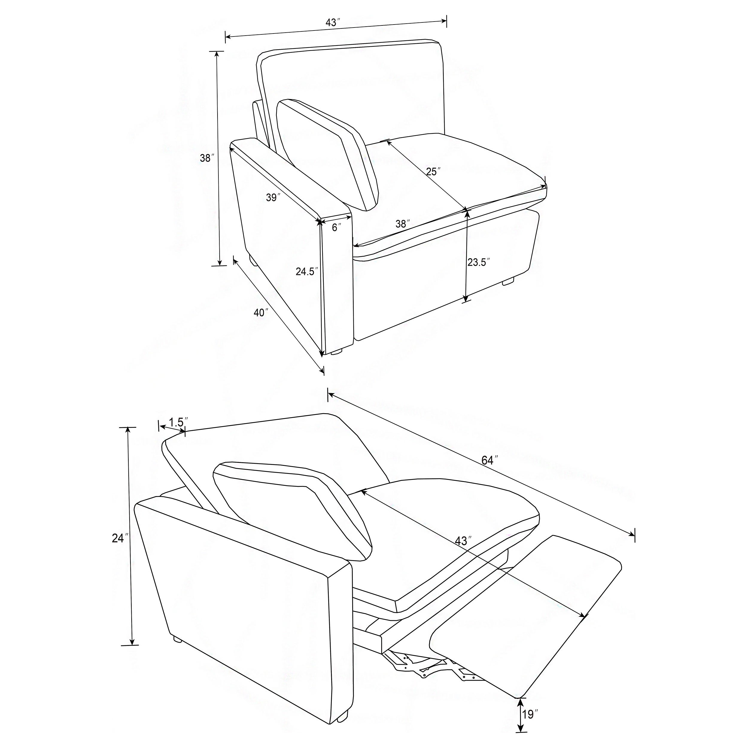 Collins Power Reclining Loveseat - Luxury Home Furniture (MI)