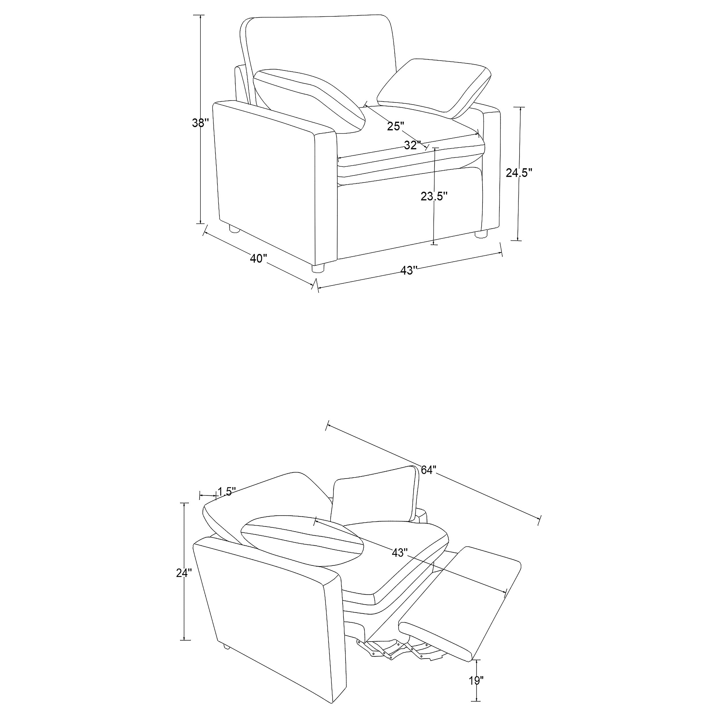 Collins Power Recliners - Luxury Home Furniture (MI)