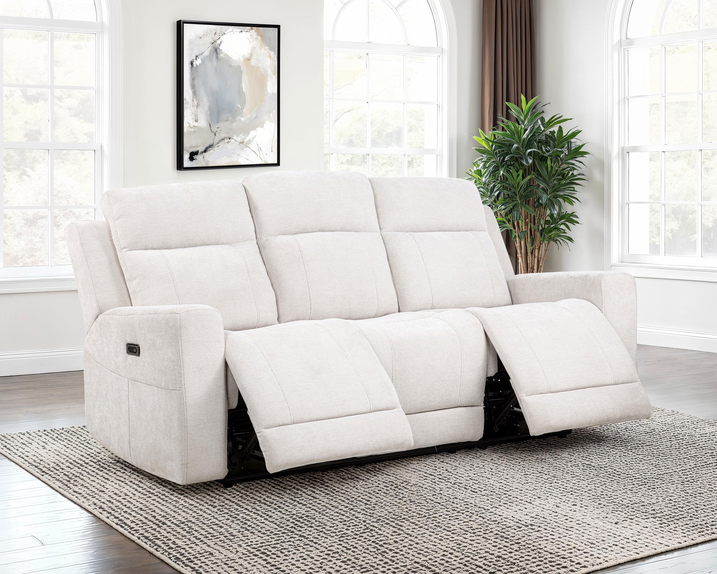 Kennett Power Reclining Sofa - Luxury Home Furniture (MI)