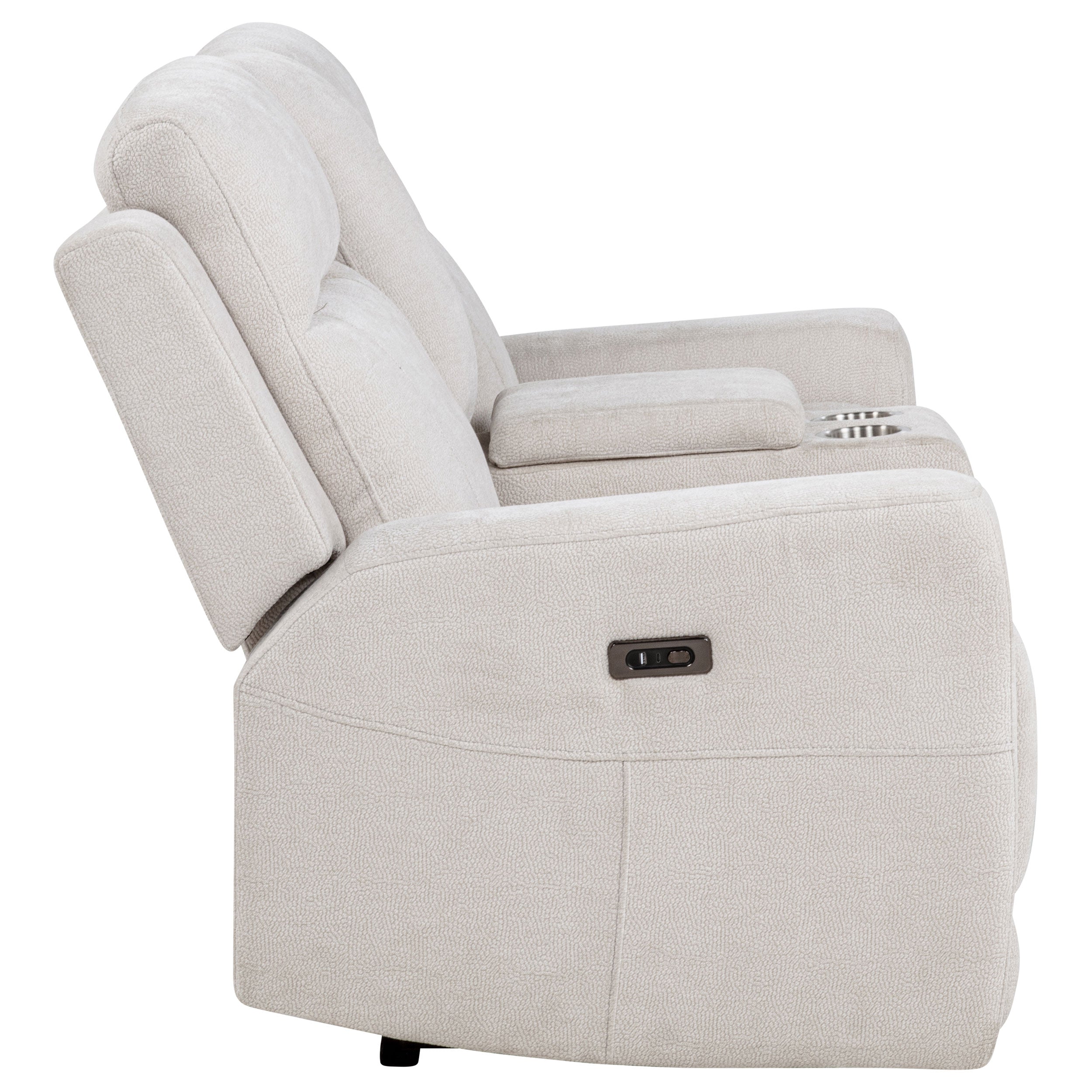 Kennett Power Reclining Loveseat - Luxury Home Furniture (MI)