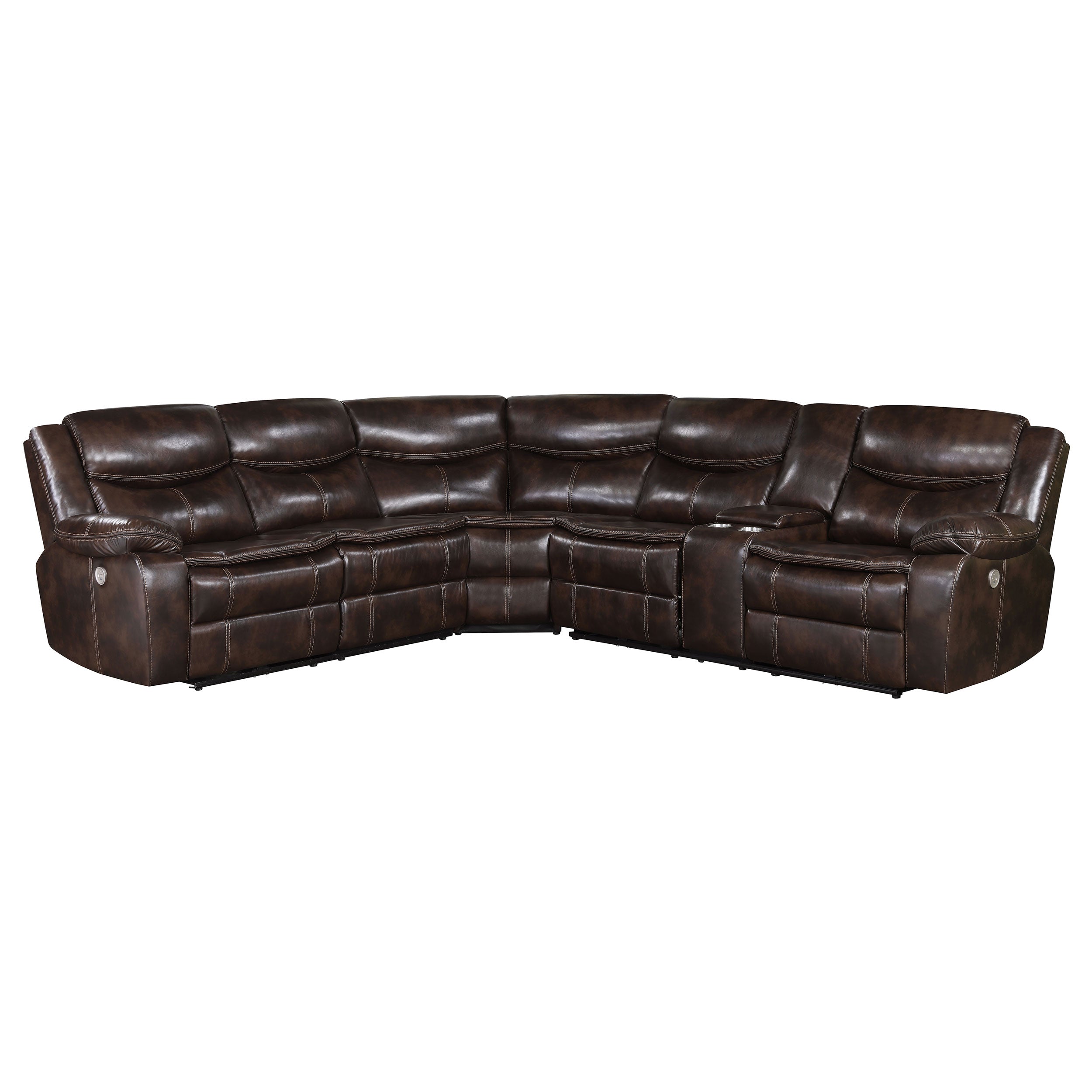 Sycamore Power Reclining Sectional Sofa - Luxury Home Furniture (MI)