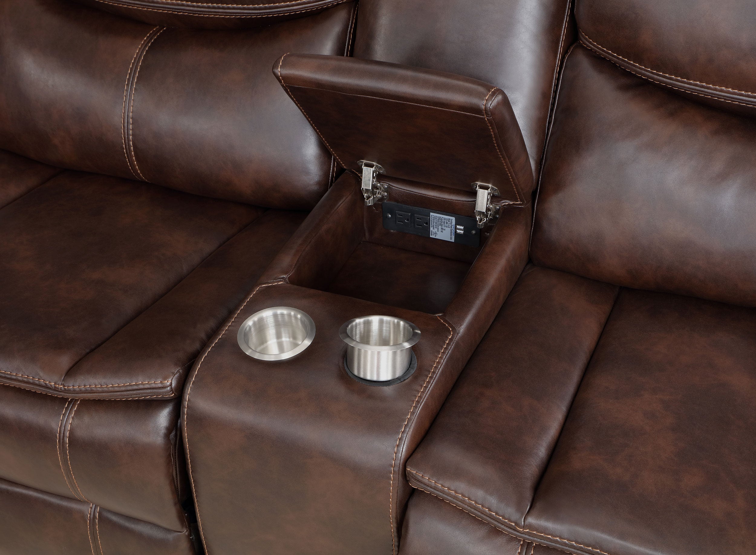 Sycamore Power Reclining Sectional Sofa - Luxury Home Furniture (MI)
