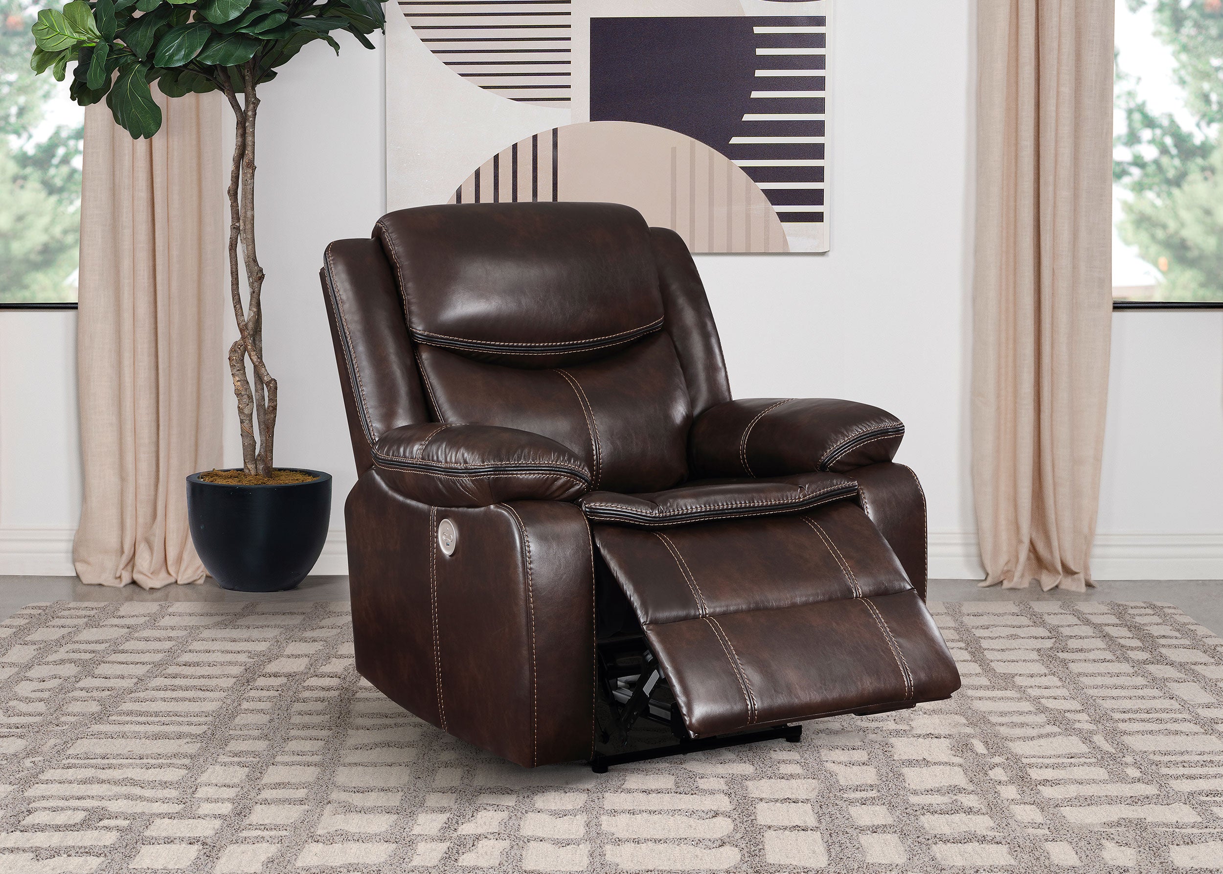 Sycamore Power Recliner - Luxury Home Furniture (MI)