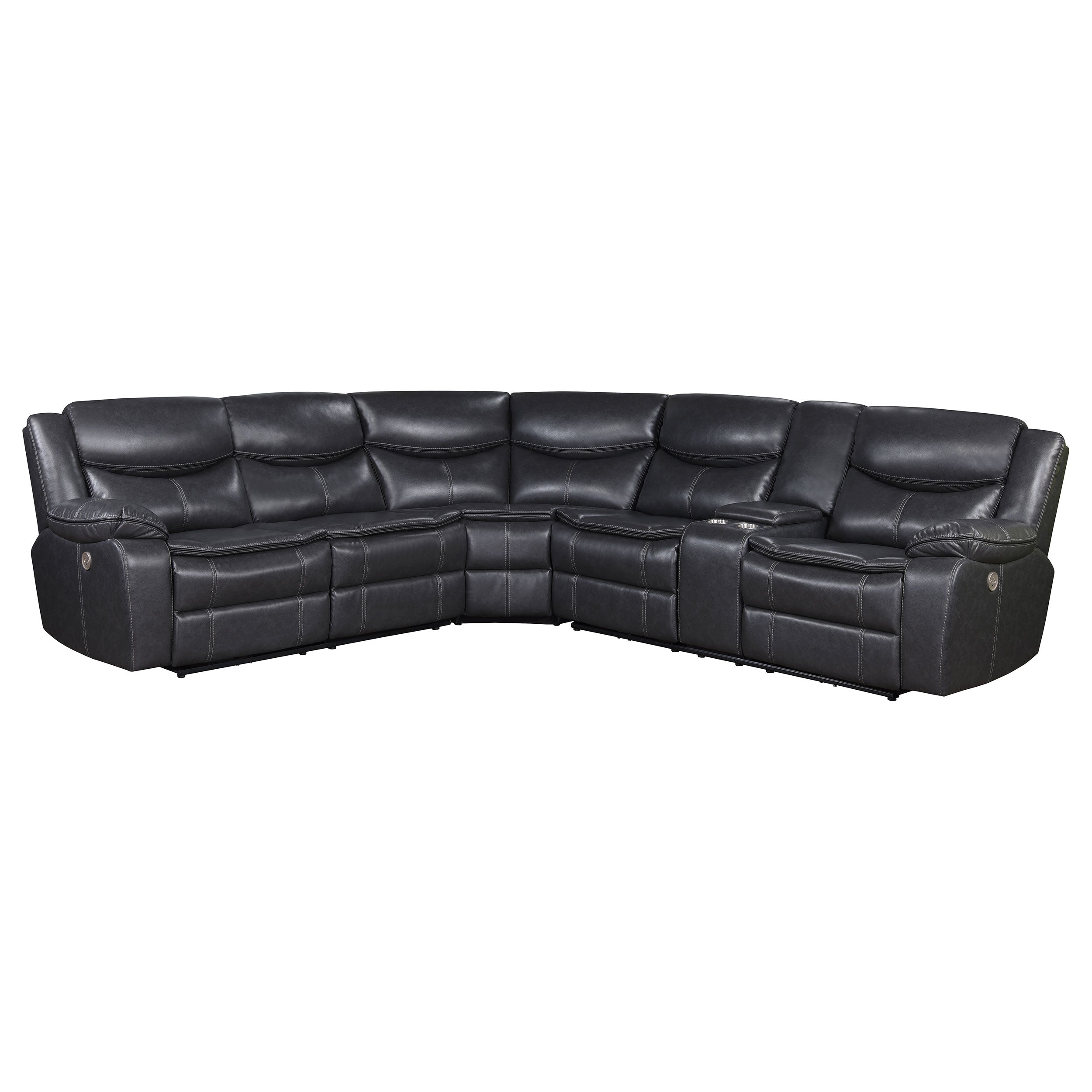 Sycamore Power Reclining Sectional Sofa - Luxury Home Furniture (MI)