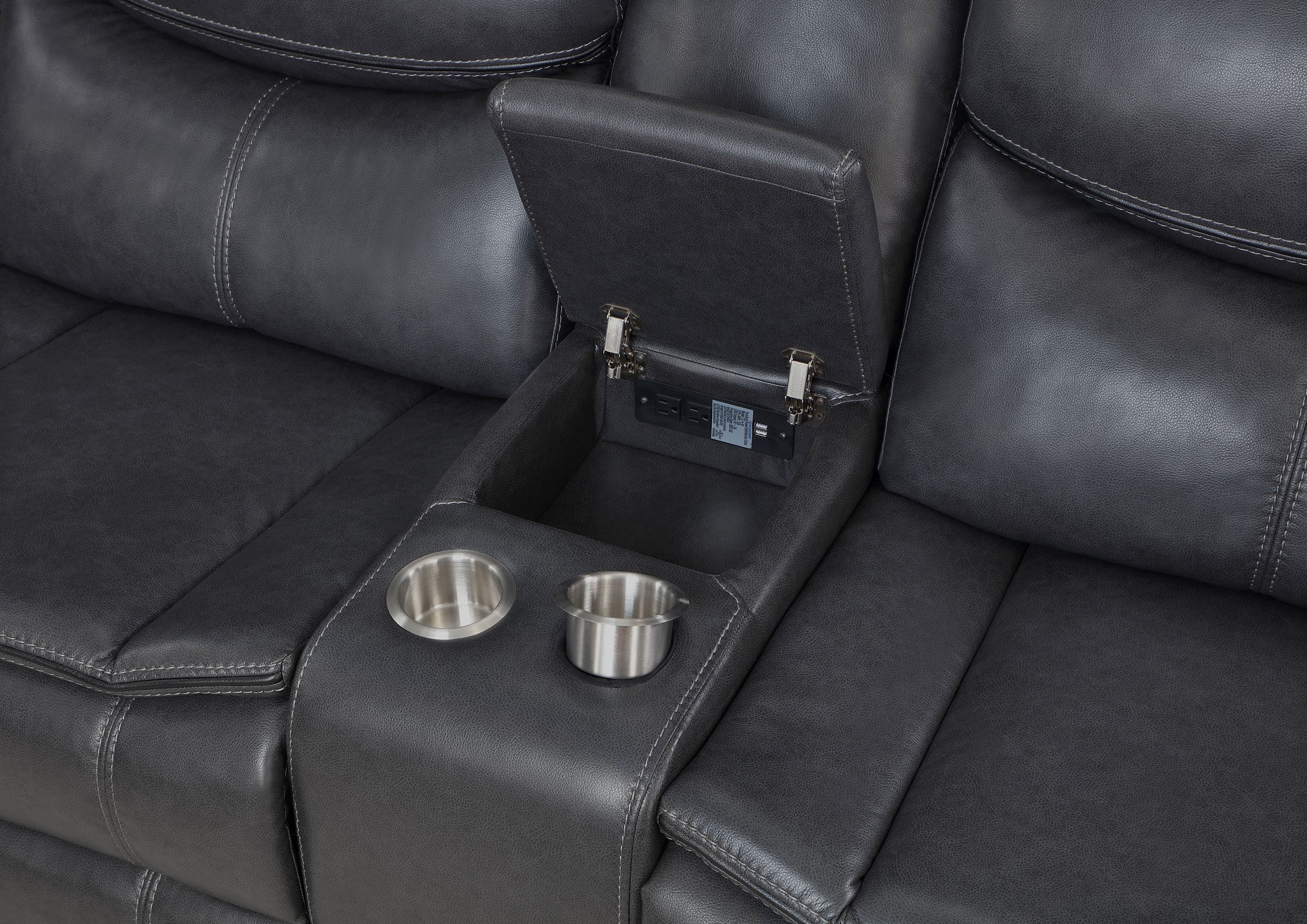 Sycamore Power Reclining Sectional Sofa - Luxury Home Furniture (MI)