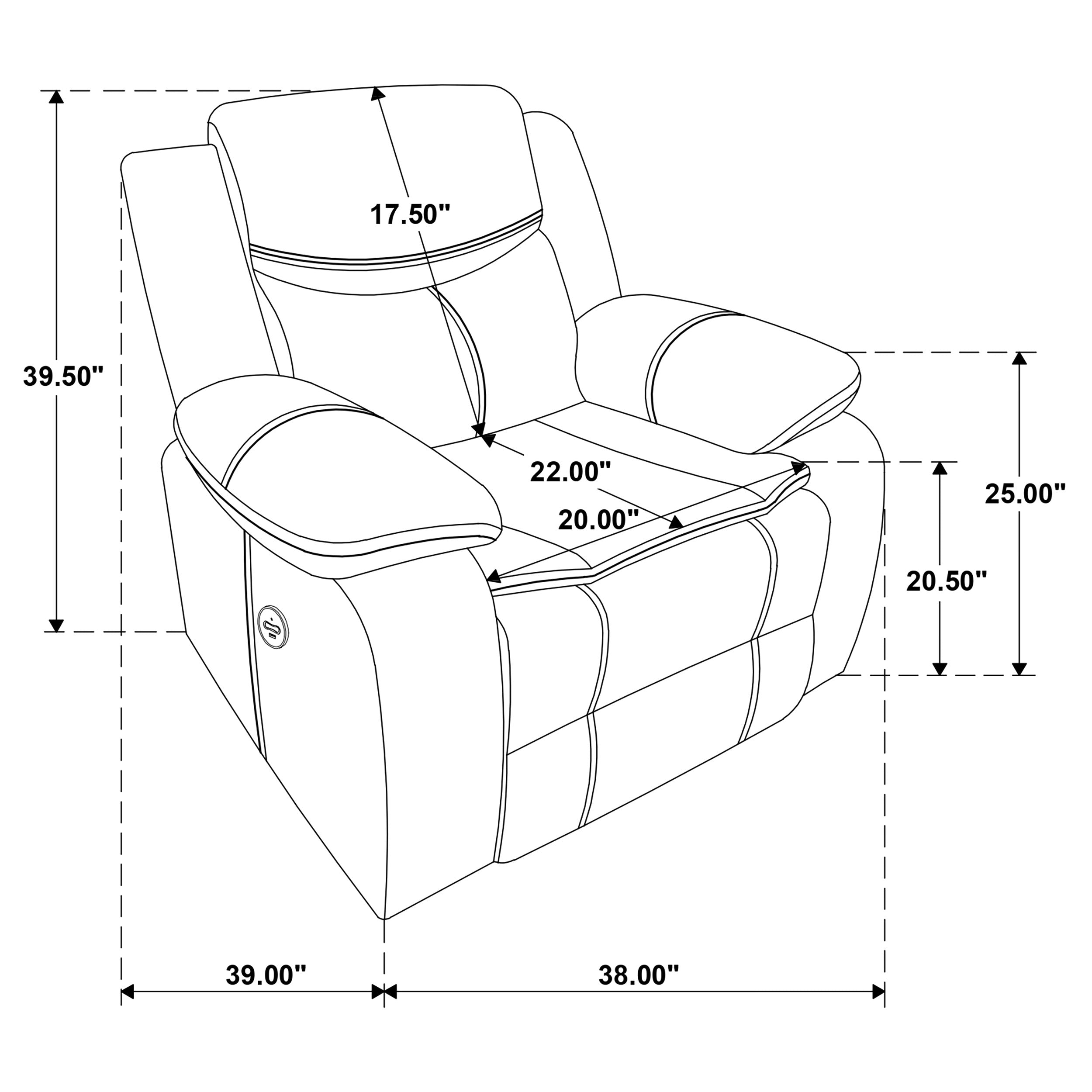 Sycamore Power Recliner - Luxury Home Furniture (MI)