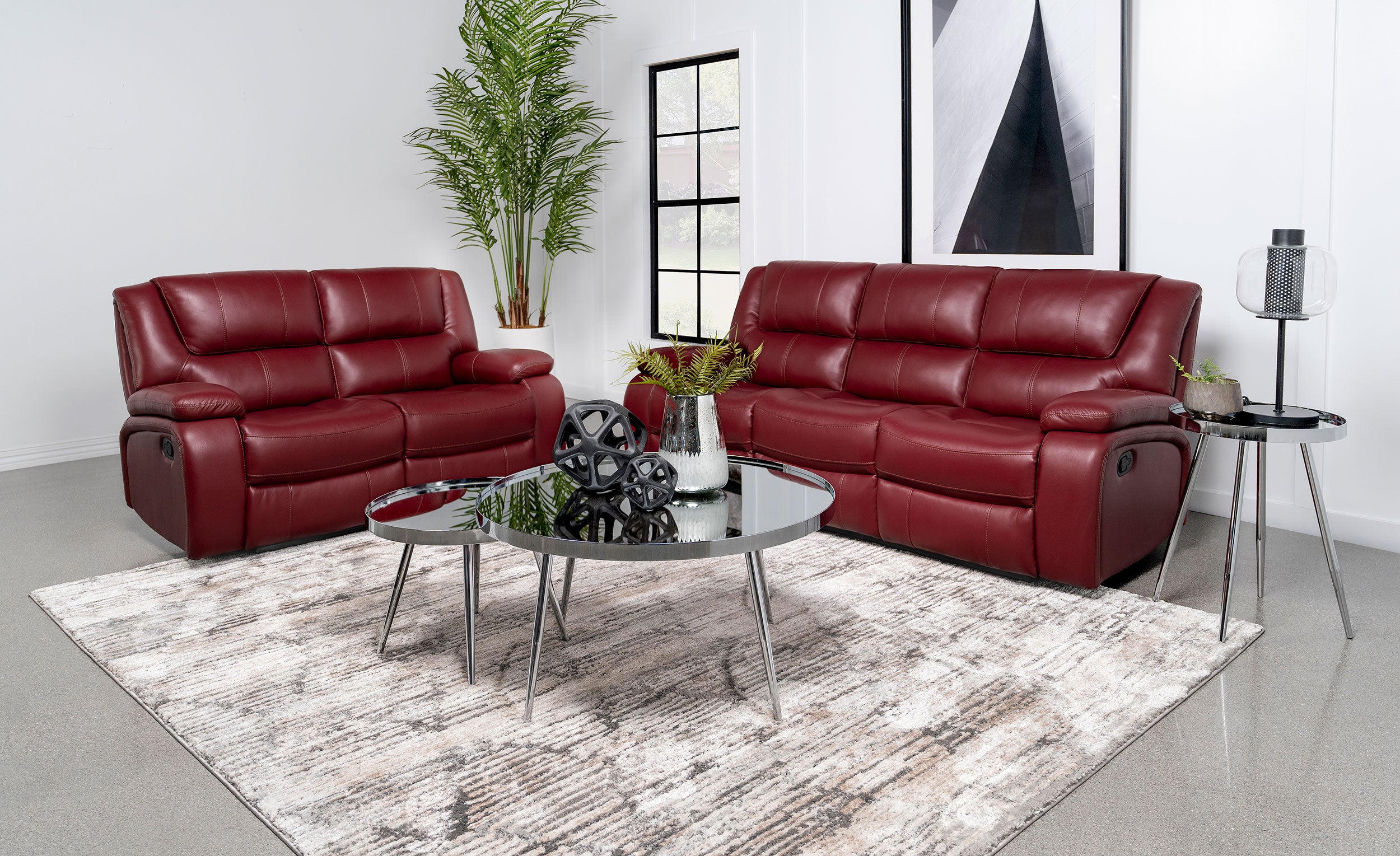 Camila Reclining Sofa Set - Luxury Home Furniture (MI)