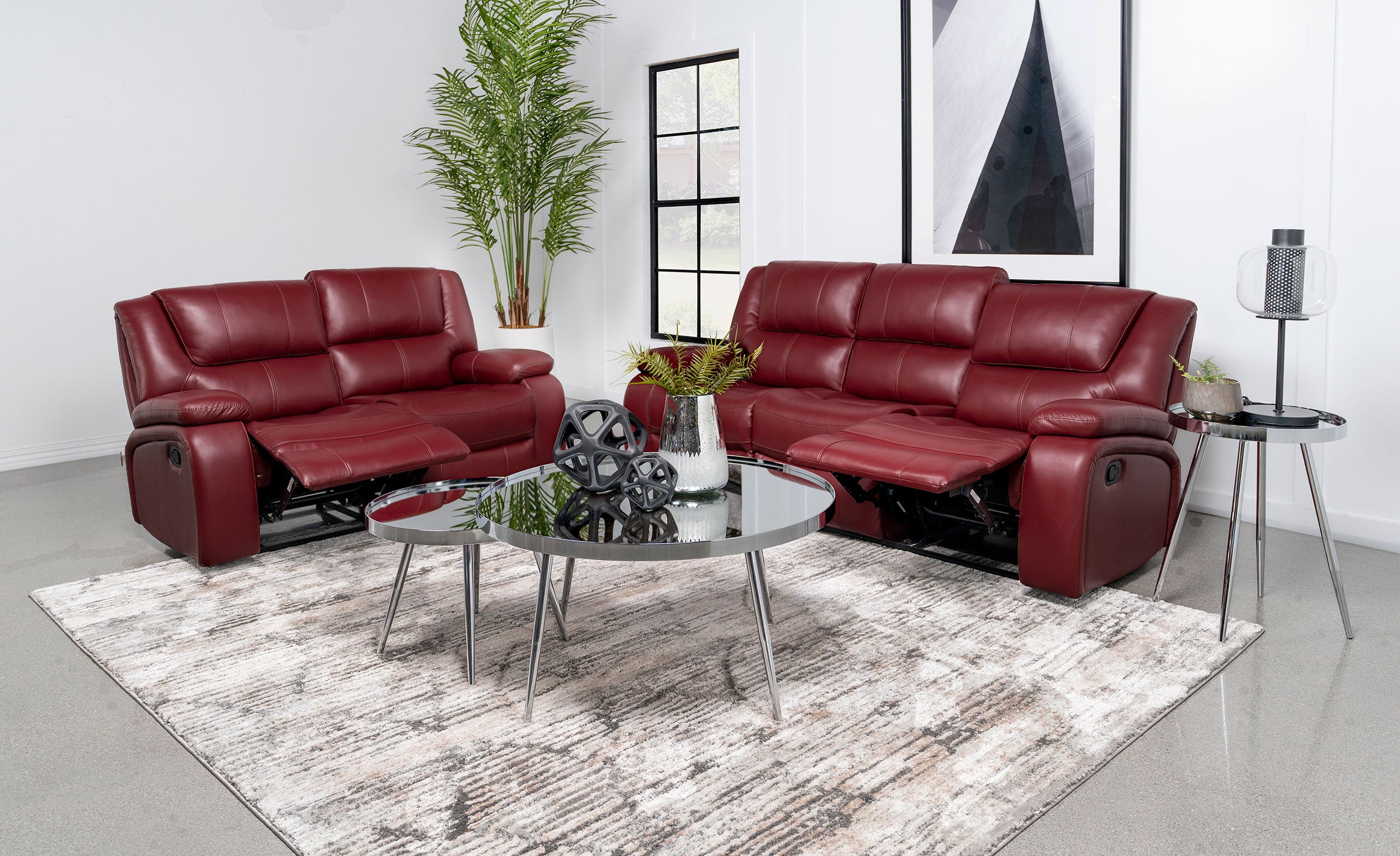 Camila Reclining Sofa Set - Luxury Home Furniture (MI)