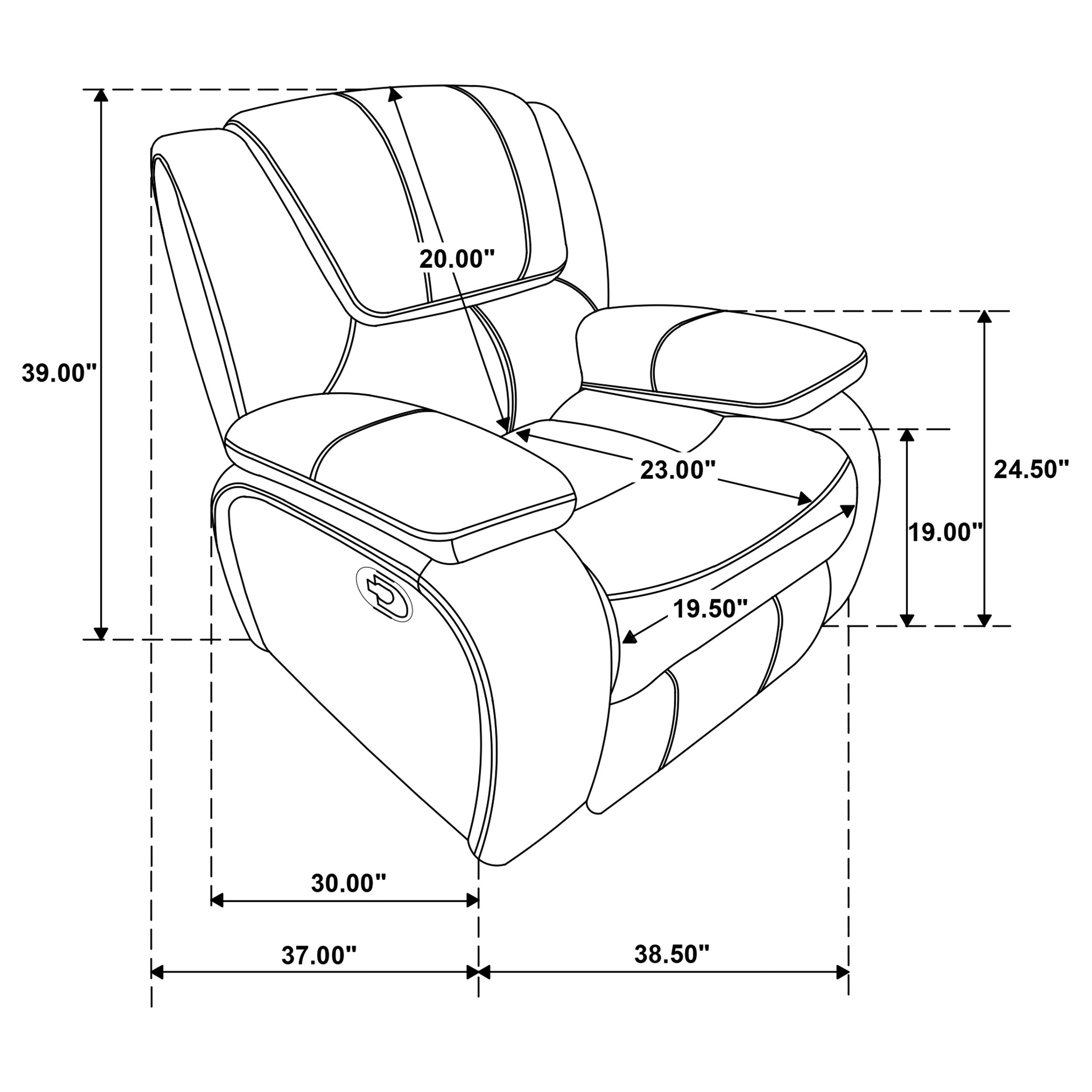 Camila Reclining Sofa Set - Luxury Home Furniture (MI)