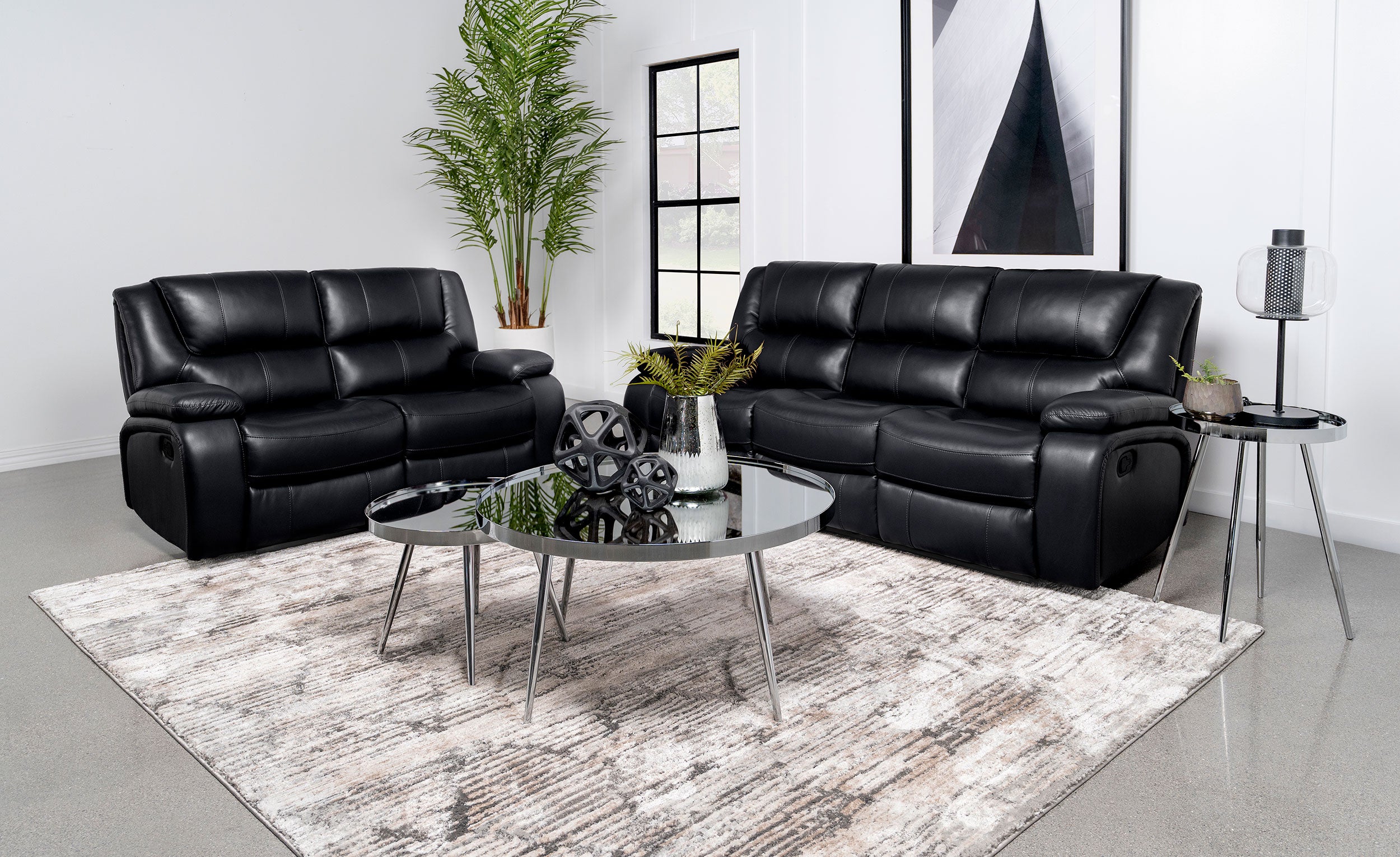 Camila Reclining Sofa Set - Luxury Home Furniture (MI)