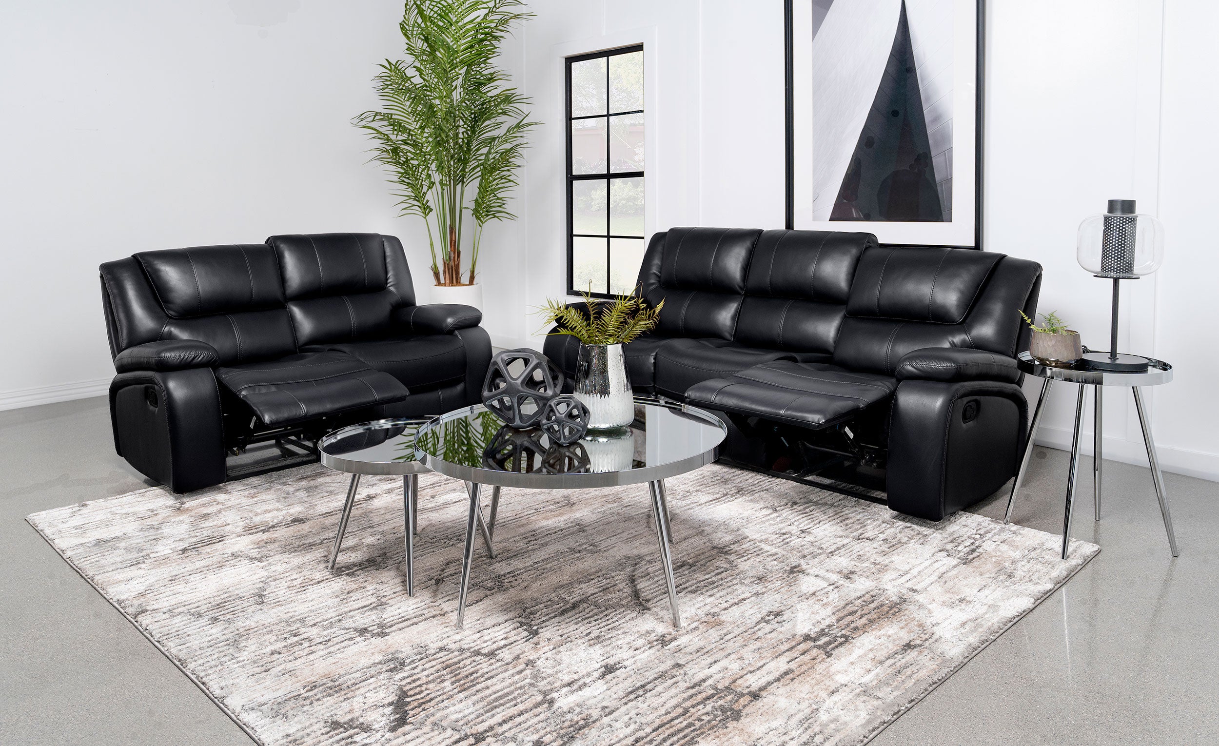 Camila Reclining Sofa Set - Luxury Home Furniture (MI)