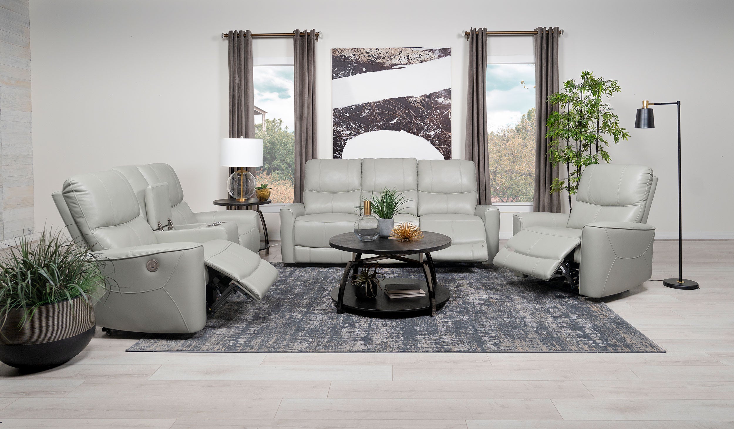 Greenfield Power Recliner - Luxury Home Furniture (MI)