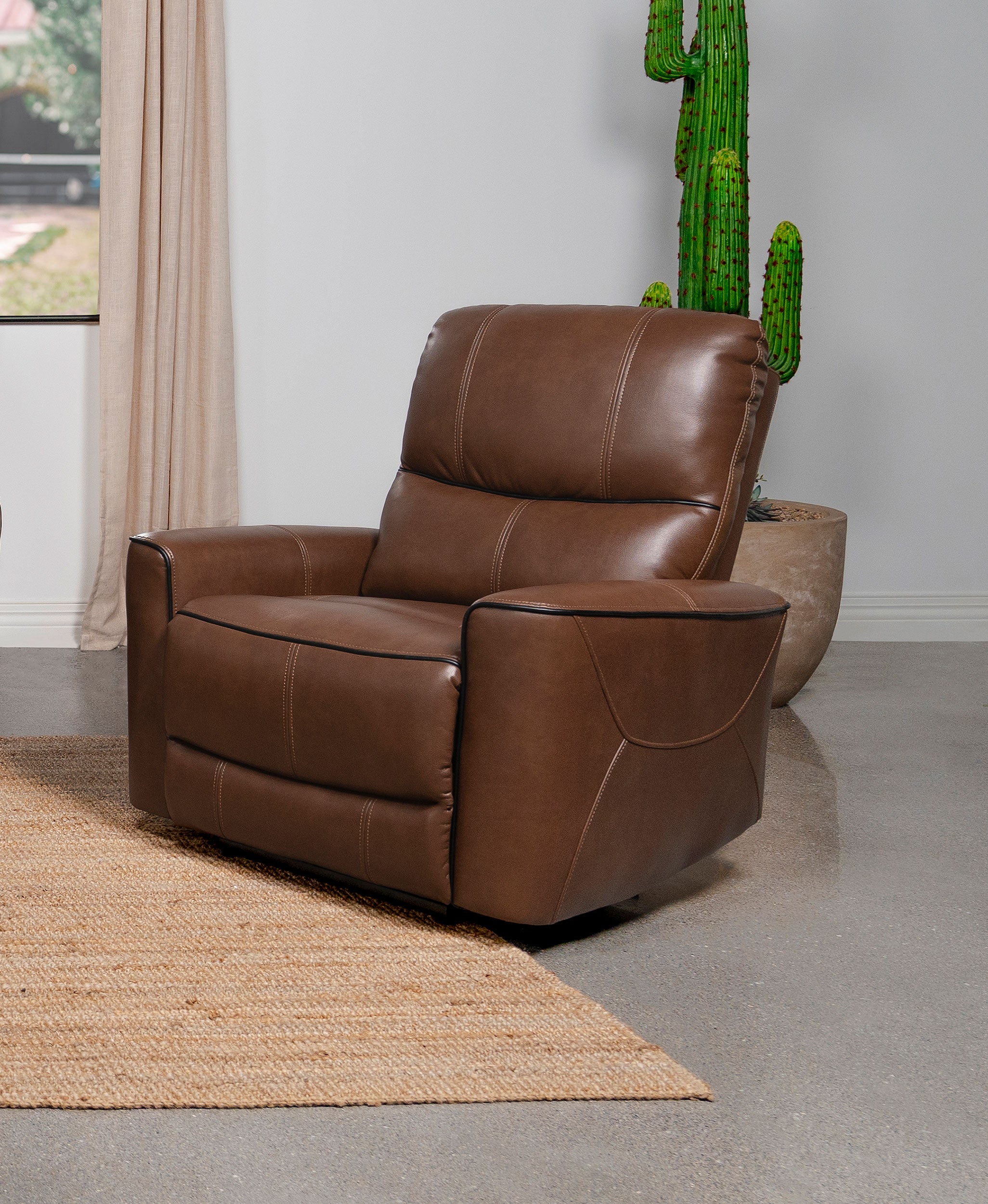 Greenfield Power Recliner - Luxury Home Furniture (MI)