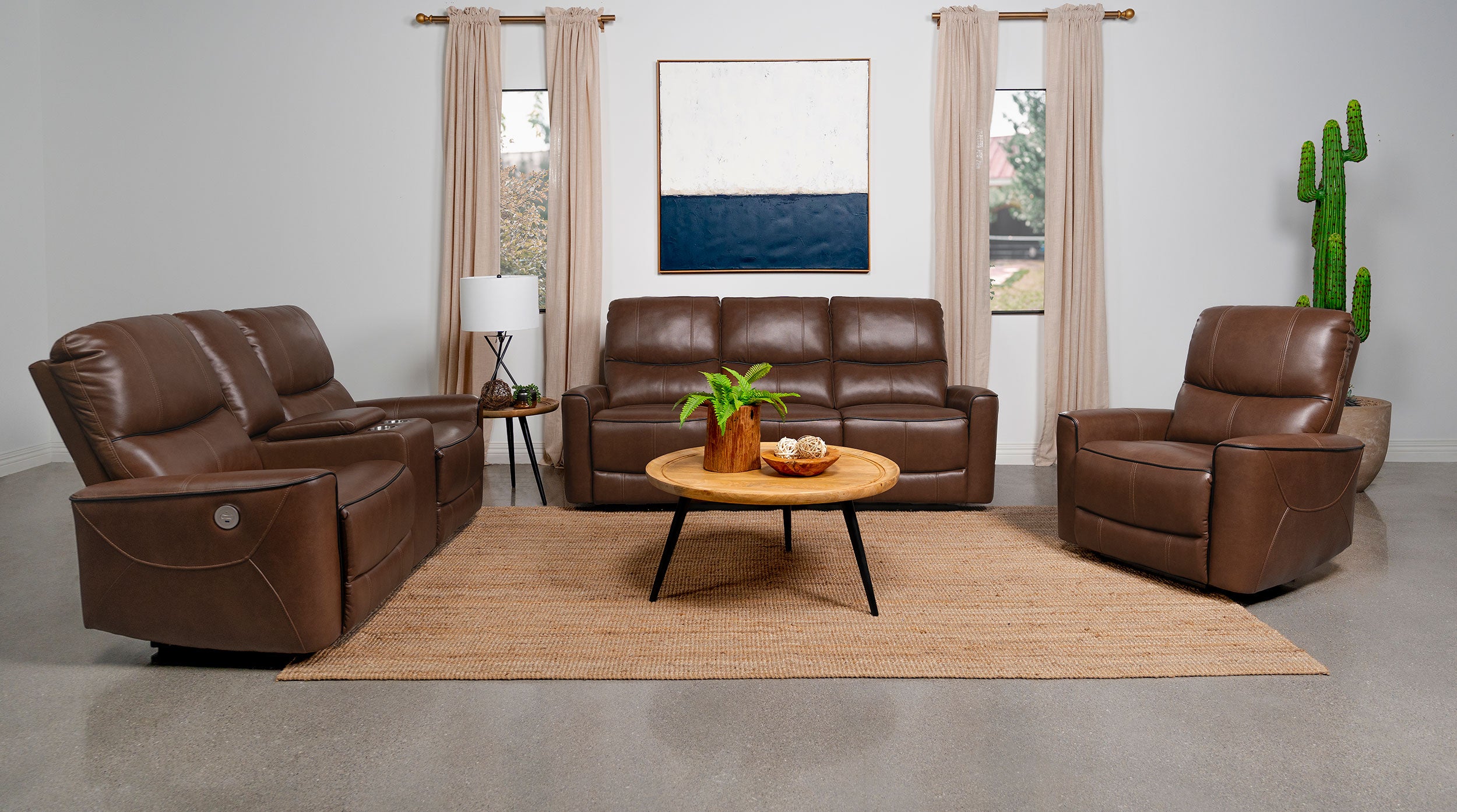 Greenfield Power Recliner - Luxury Home Furniture (MI)