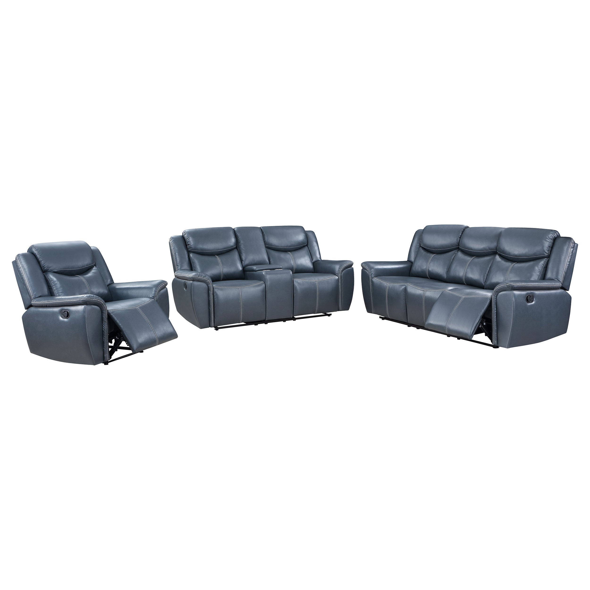 Sloane Reclining 3 Pc Set - Luxury Home Furniture (MI)