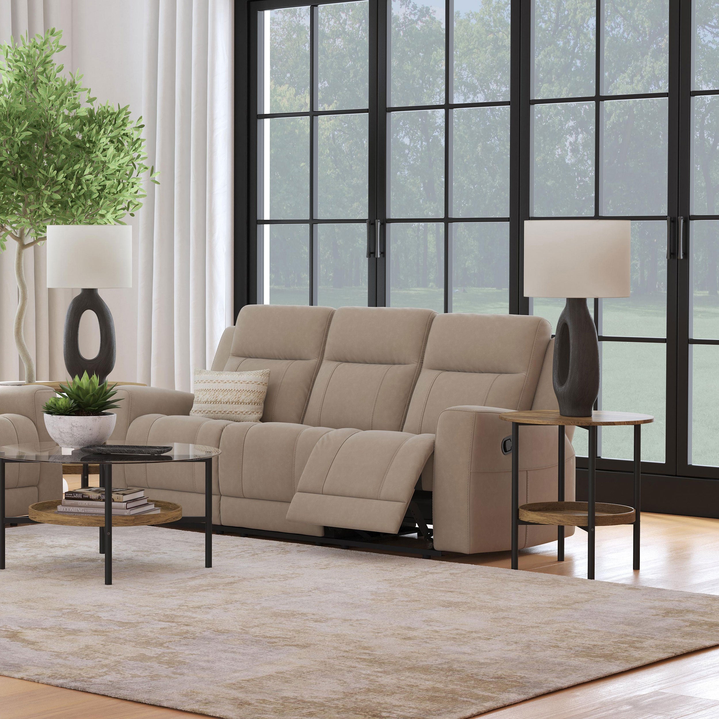 Brentwood Reclining Sofa - Luxury Home Furniture (MI)