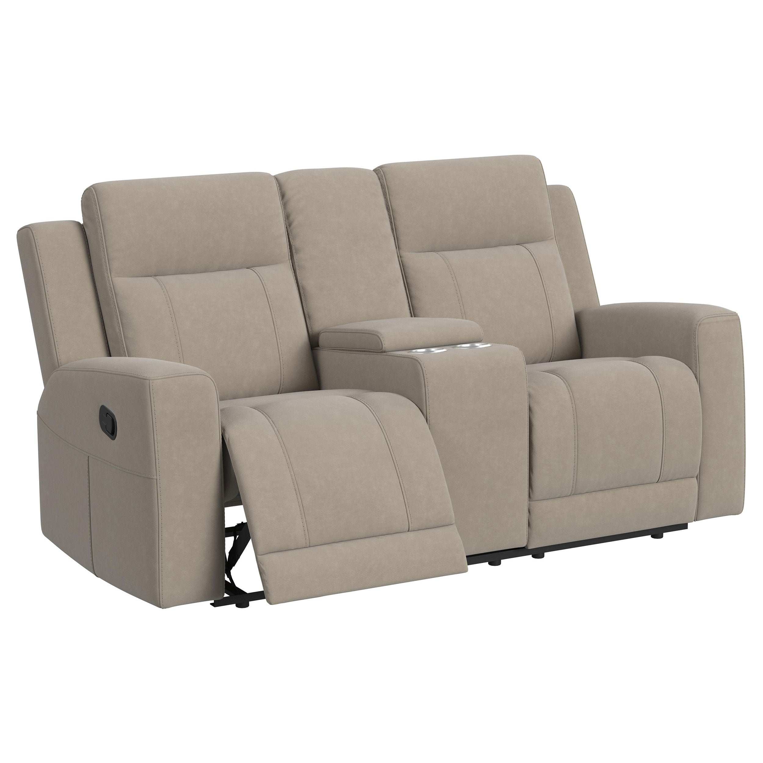 Brentwood Reclining Loveseat - Luxury Home Furniture (MI)