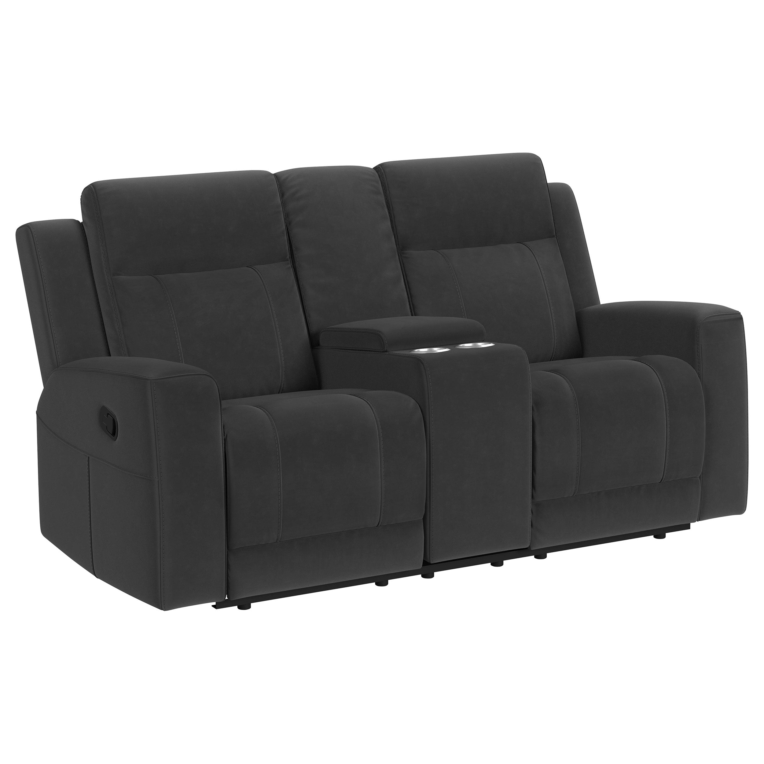 Brentwood Reclining Loveseat - Luxury Home Furniture (MI)