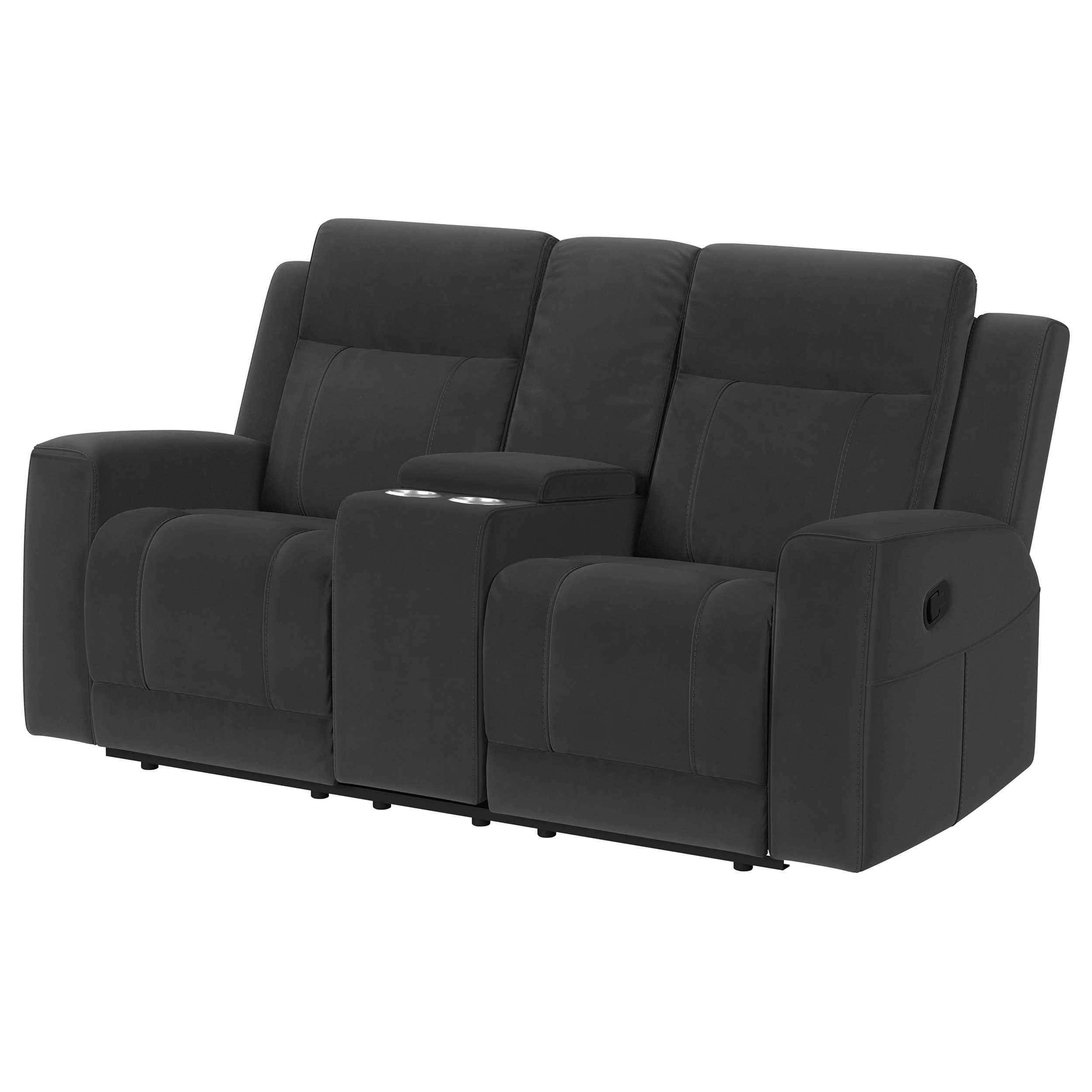 Brentwood Reclining Loveseat - Luxury Home Furniture (MI)