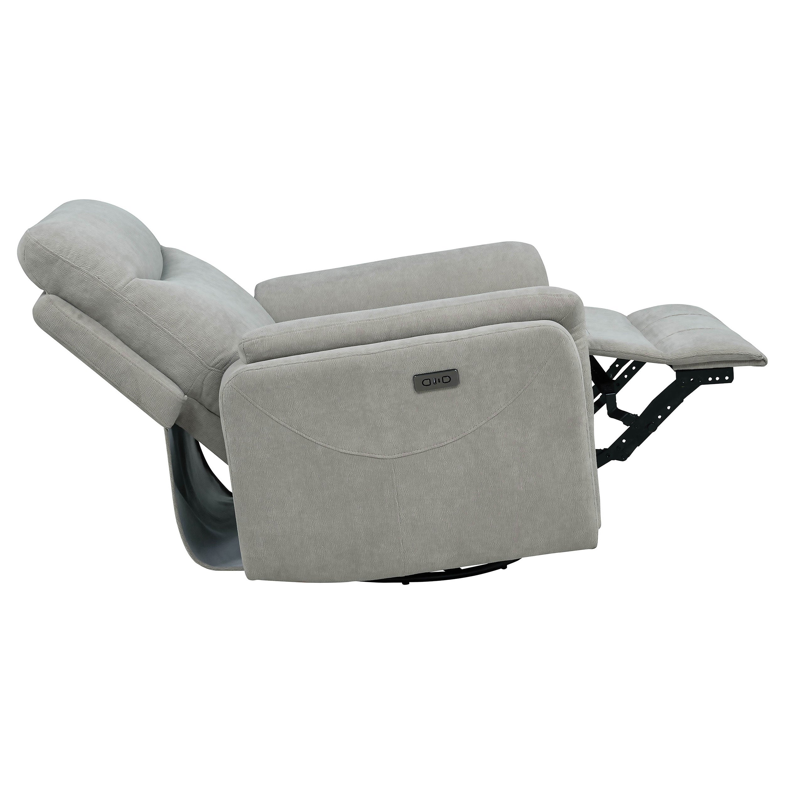Adler Power Swivel Glider Recliner - Luxury Home Furniture (MI)