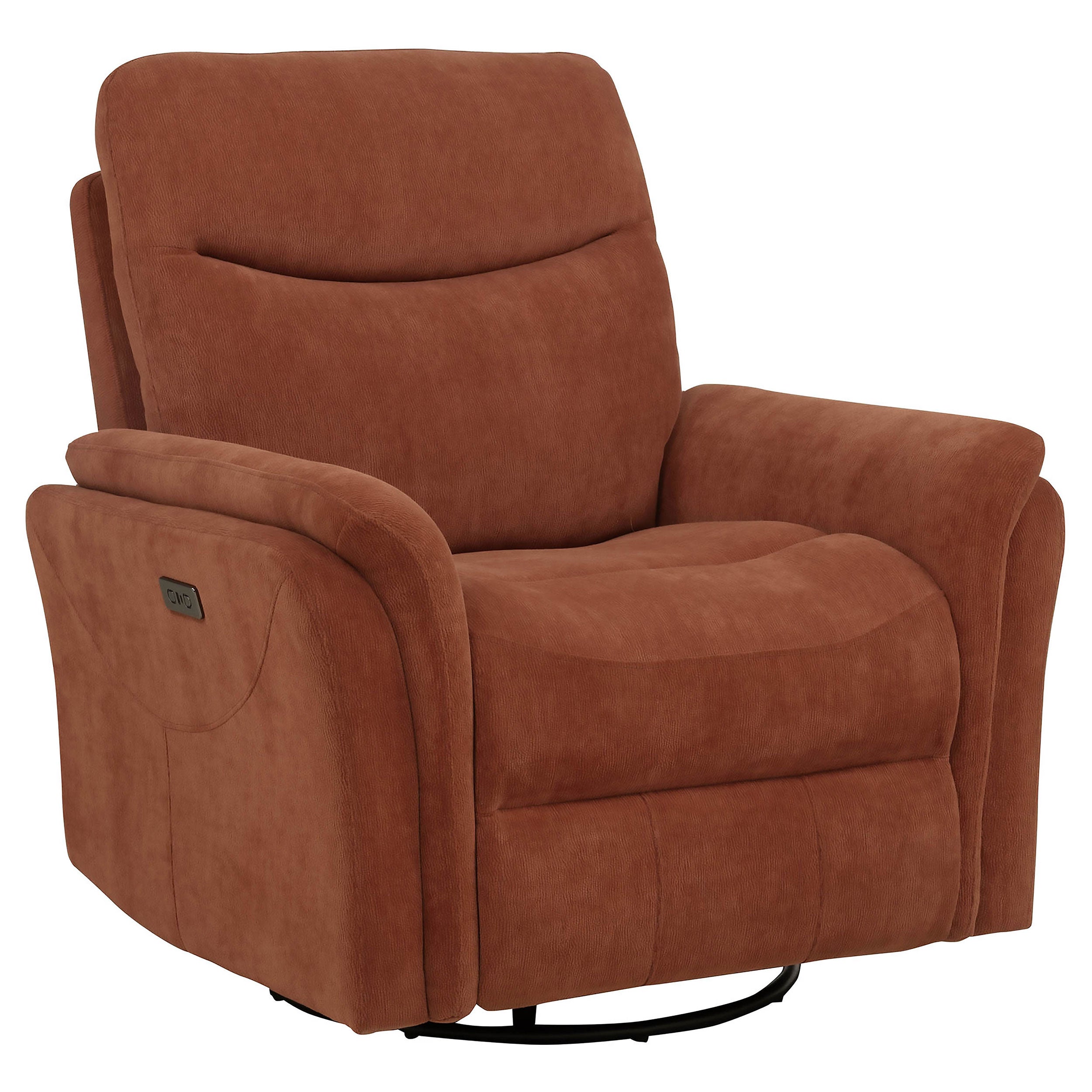 Adler Power Swivel Glider Recliner - Luxury Home Furniture (MI)