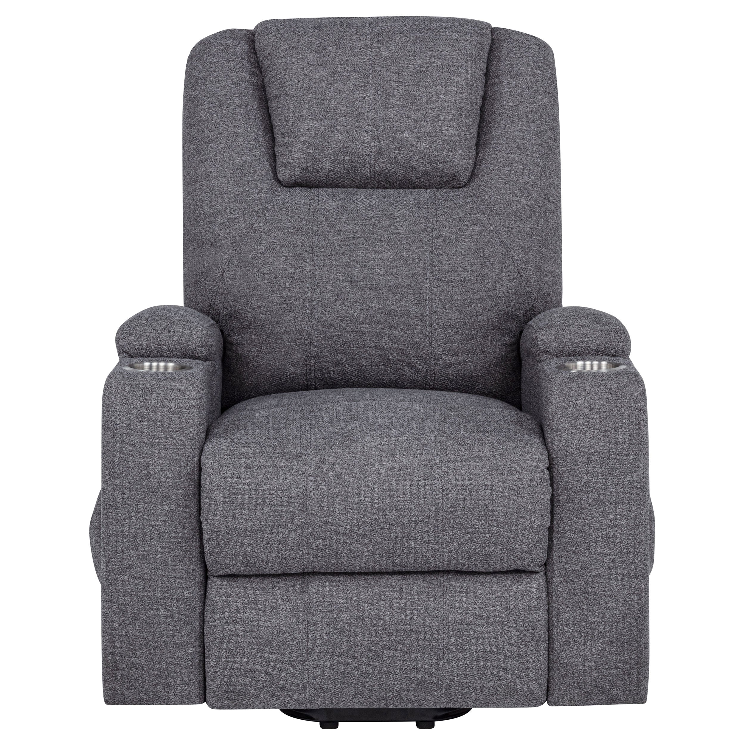 Louie Power Lift Massage Recliner - Luxury Home Furniture (MI)