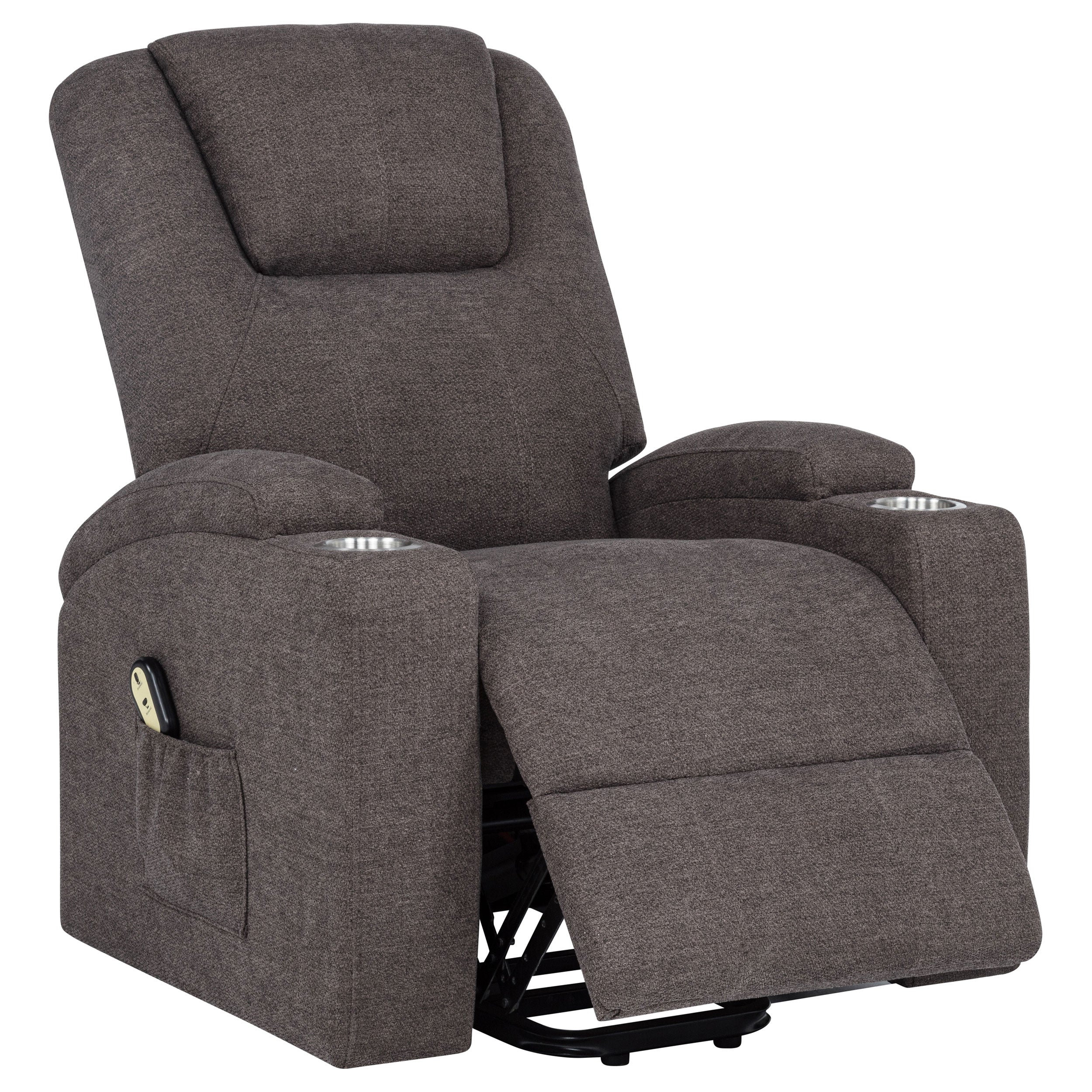 Louie Power Lift Massage Recliner - Luxury Home Furniture (MI)