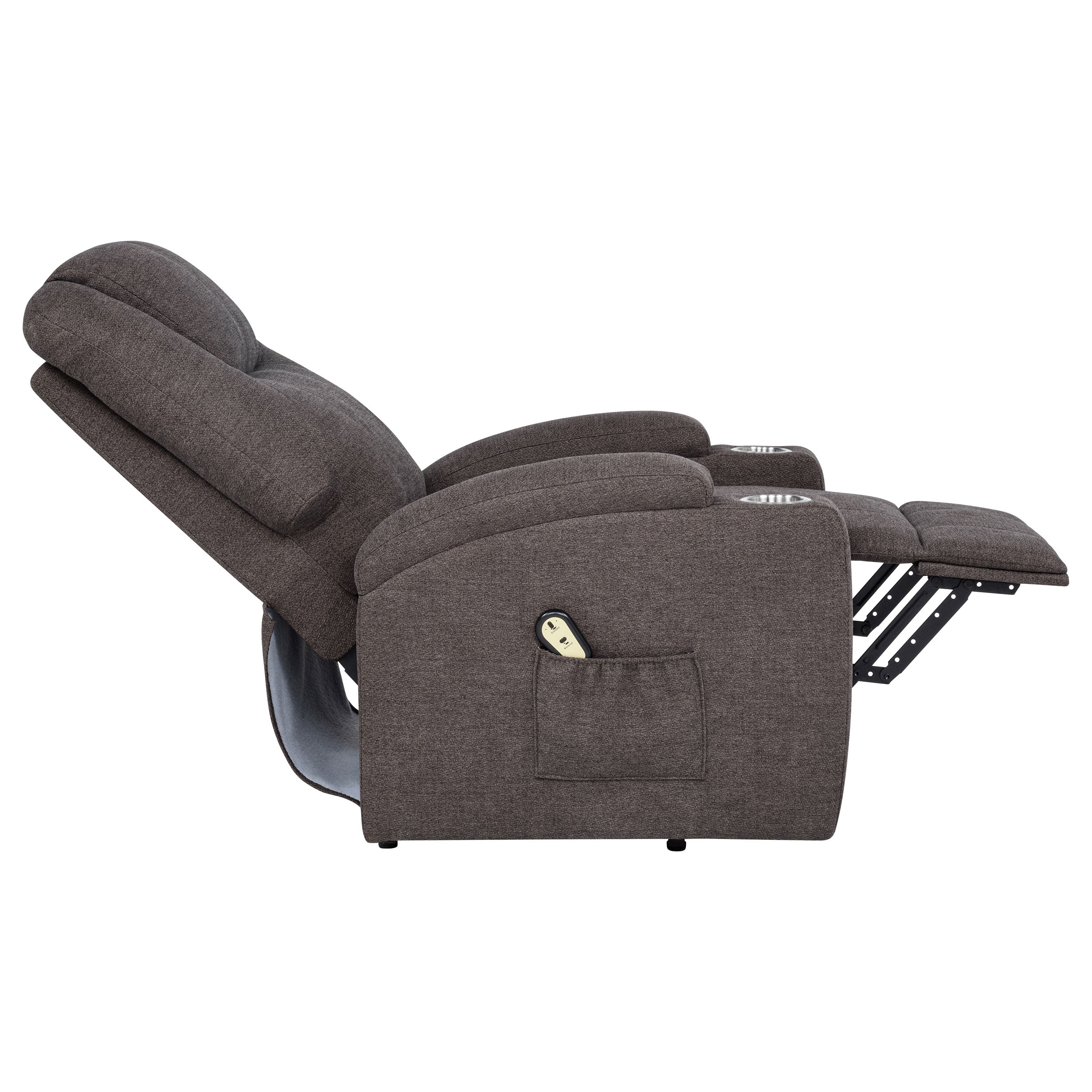 Louie Power Lift Massage Recliner - Luxury Home Furniture (MI)