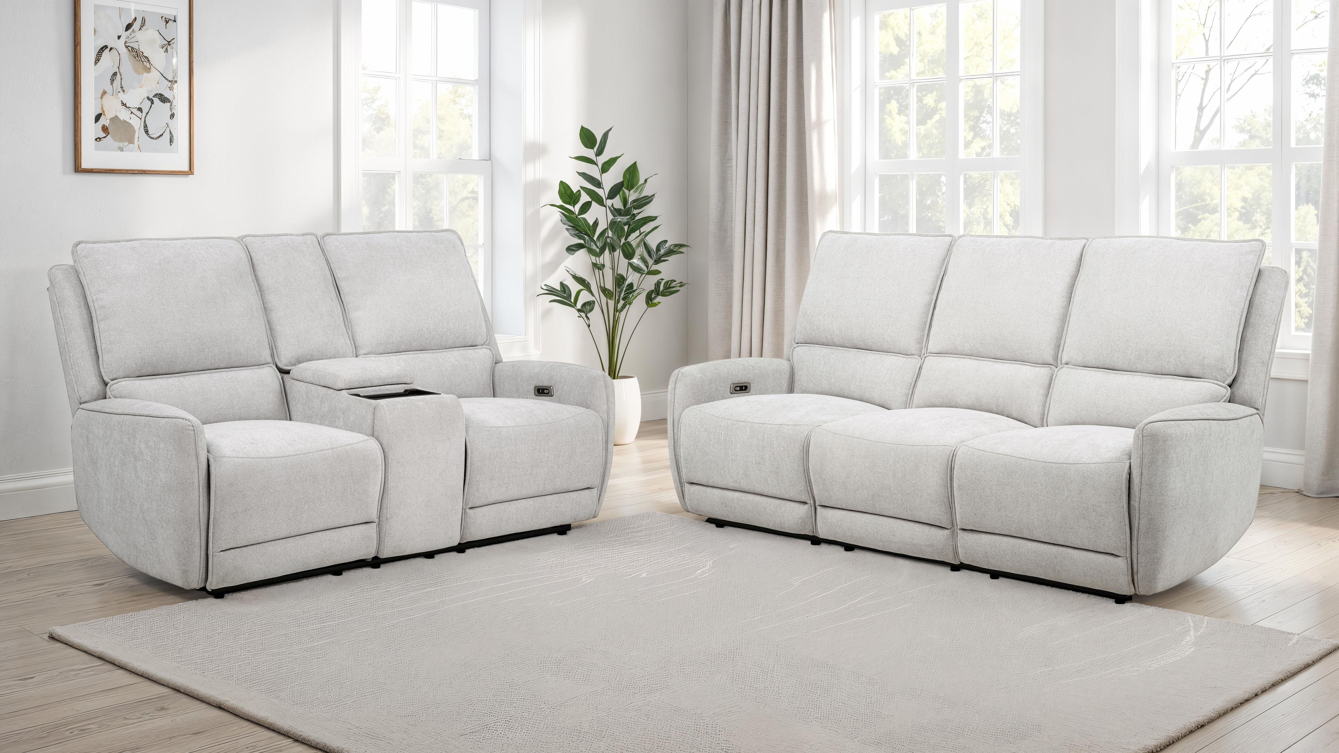 Sylmar Power Reclining Sofa Set - Luxury Home Furniture (MI)